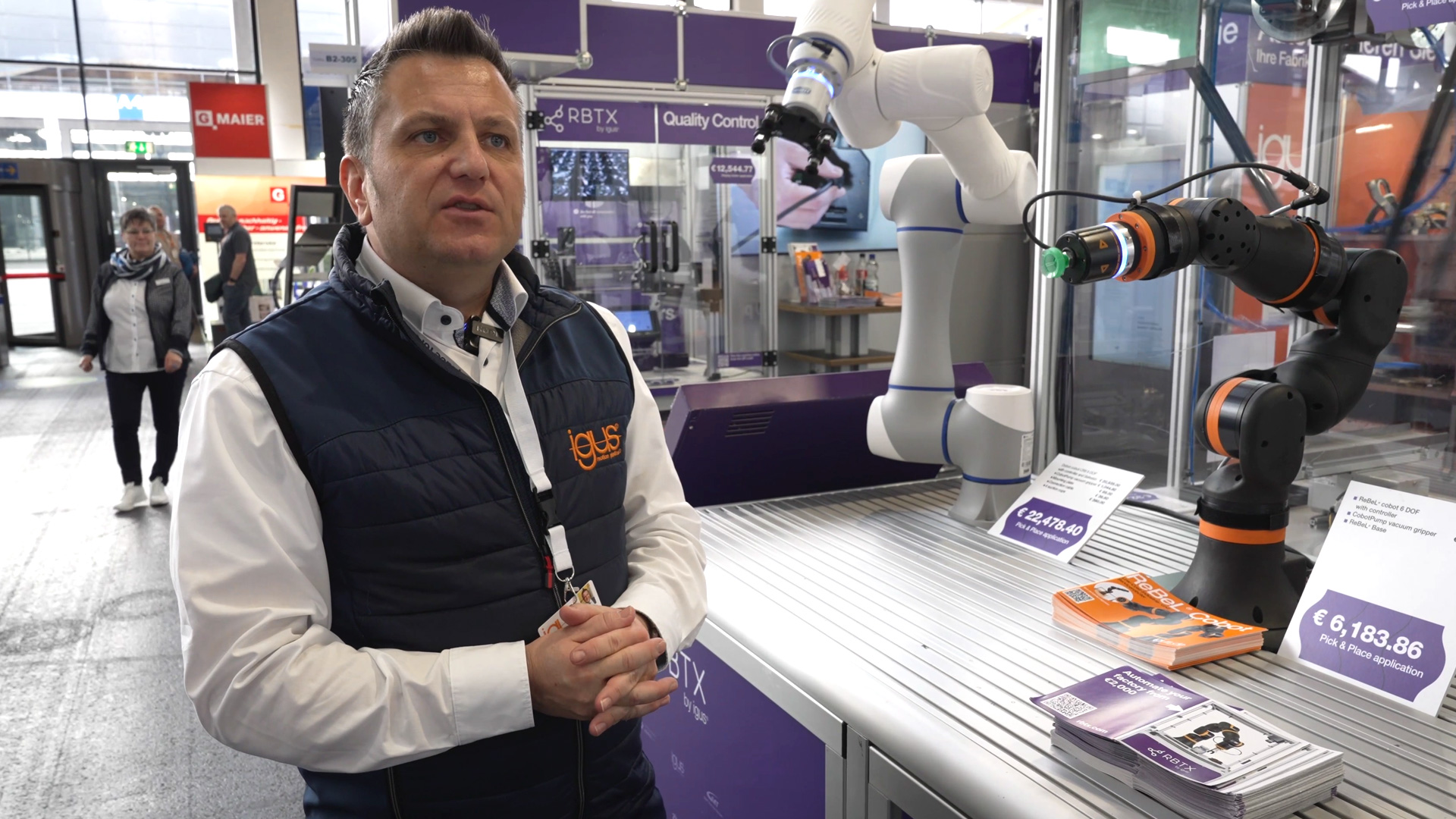 Interview igus Automatisierung Intralogistik Reiner Nusser all about automation 2025