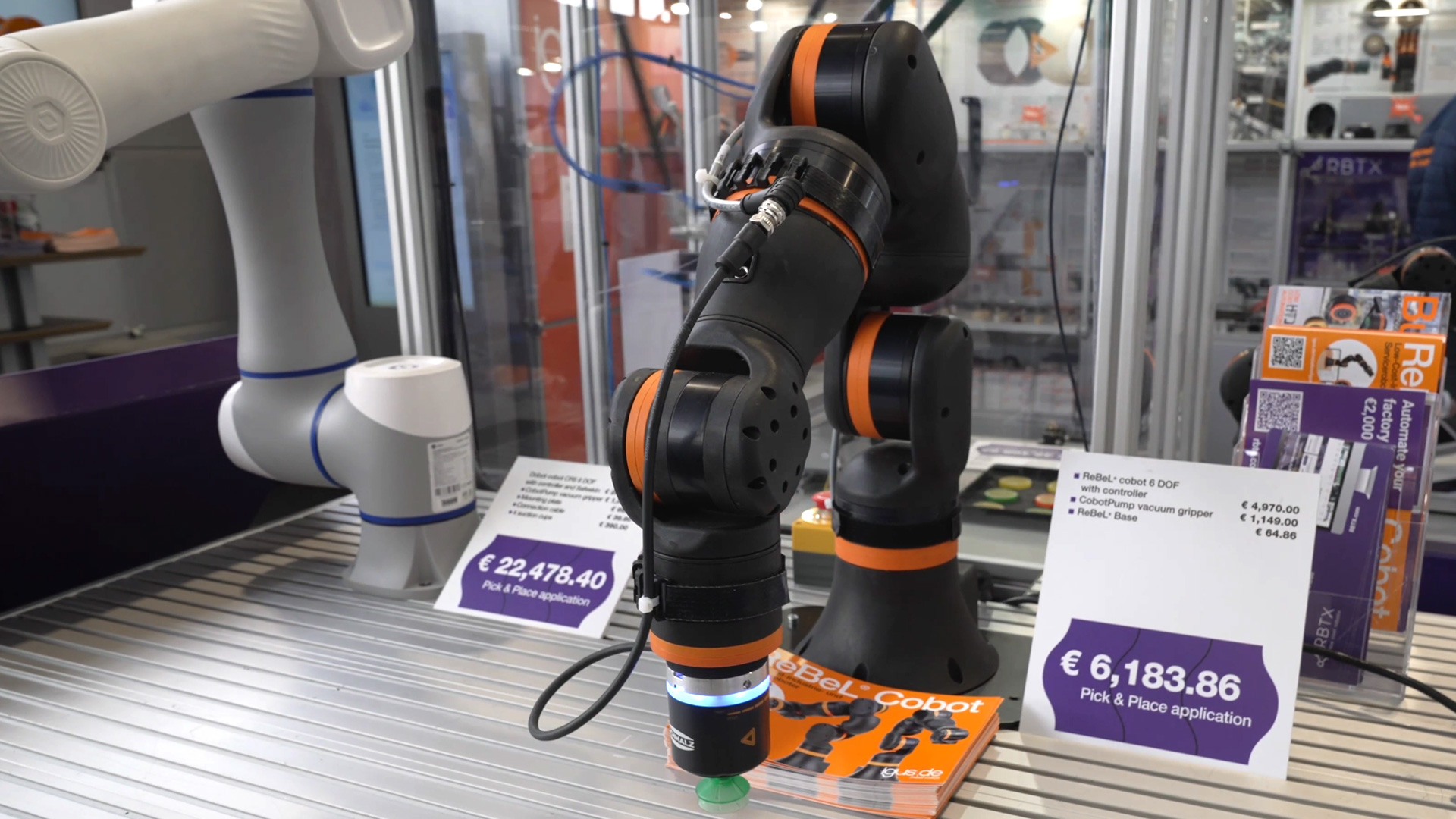 ReBeL 6 DOF Cobot Automatisierung mit Plug and Play Funktion igus