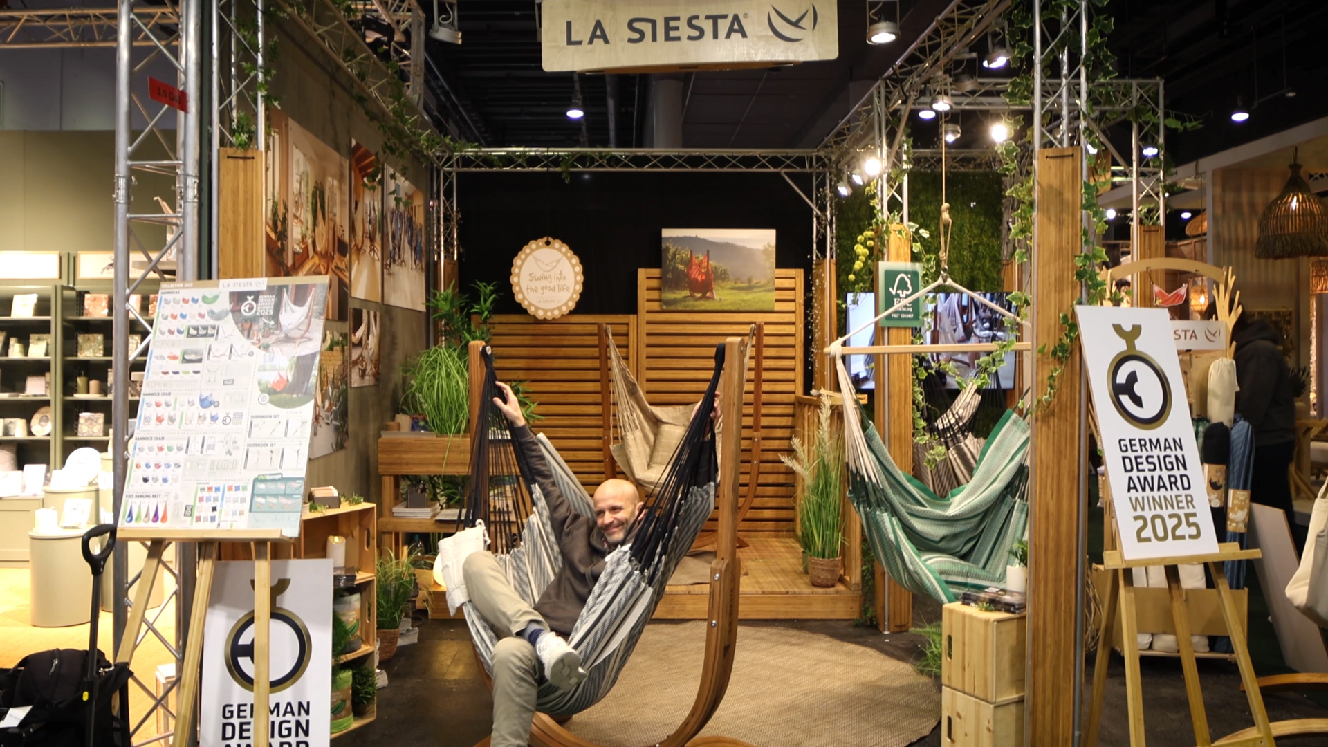 La Siesta Haengesessel Ambiente 2025 Messe Frankfurt