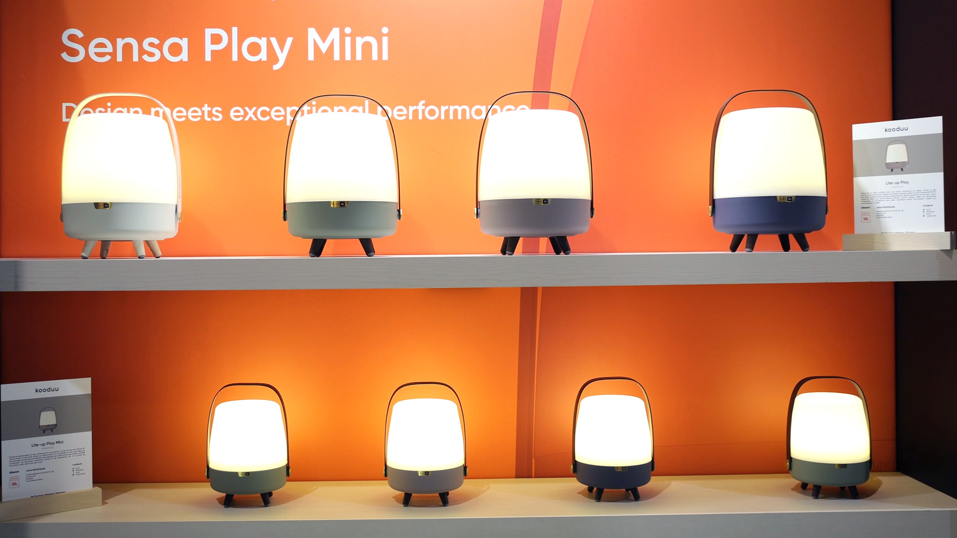 Lautsprecher mit LED Lampe Sensa Play Mini