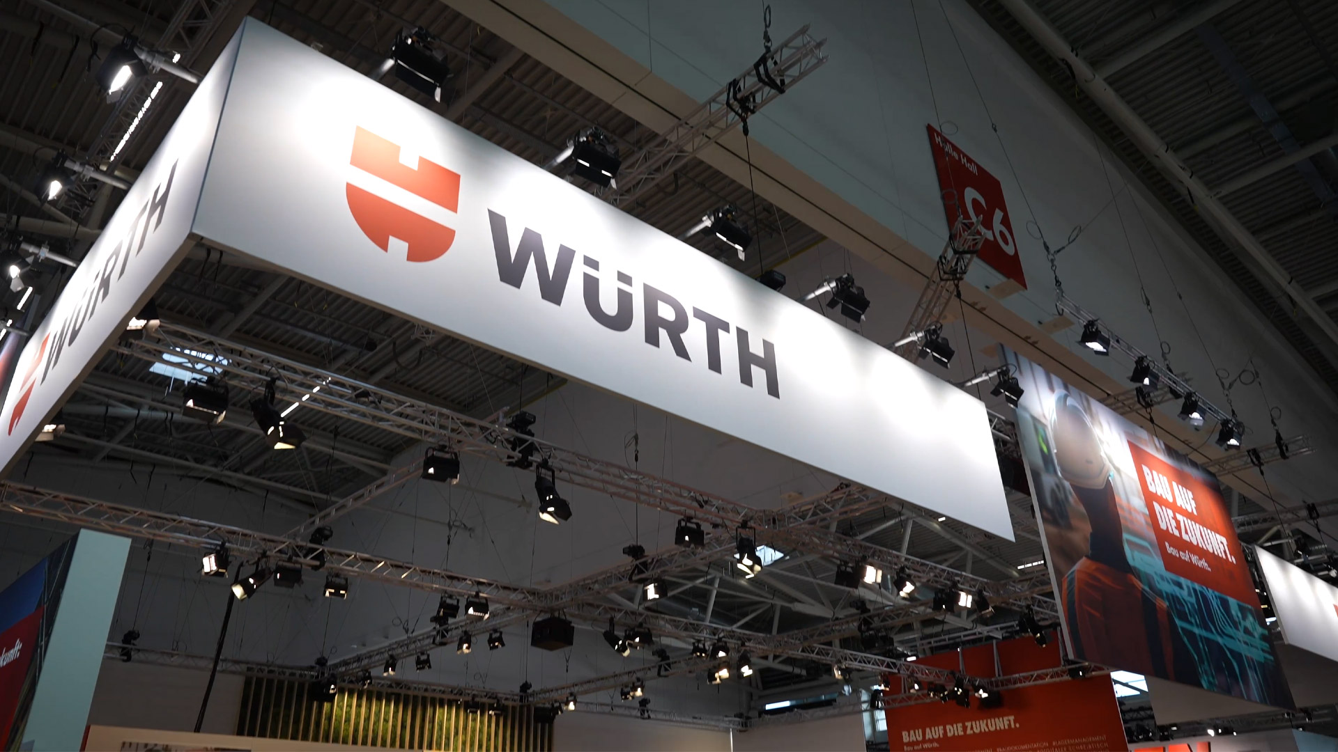 Wuerth Messestand BAU 2025 Messe Muenchen