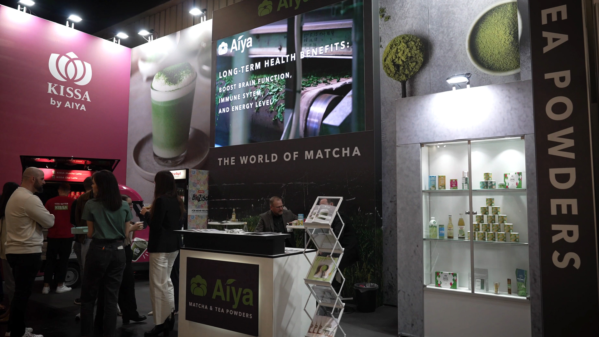 AIYA neuer Matcha Mix Biofach 2025