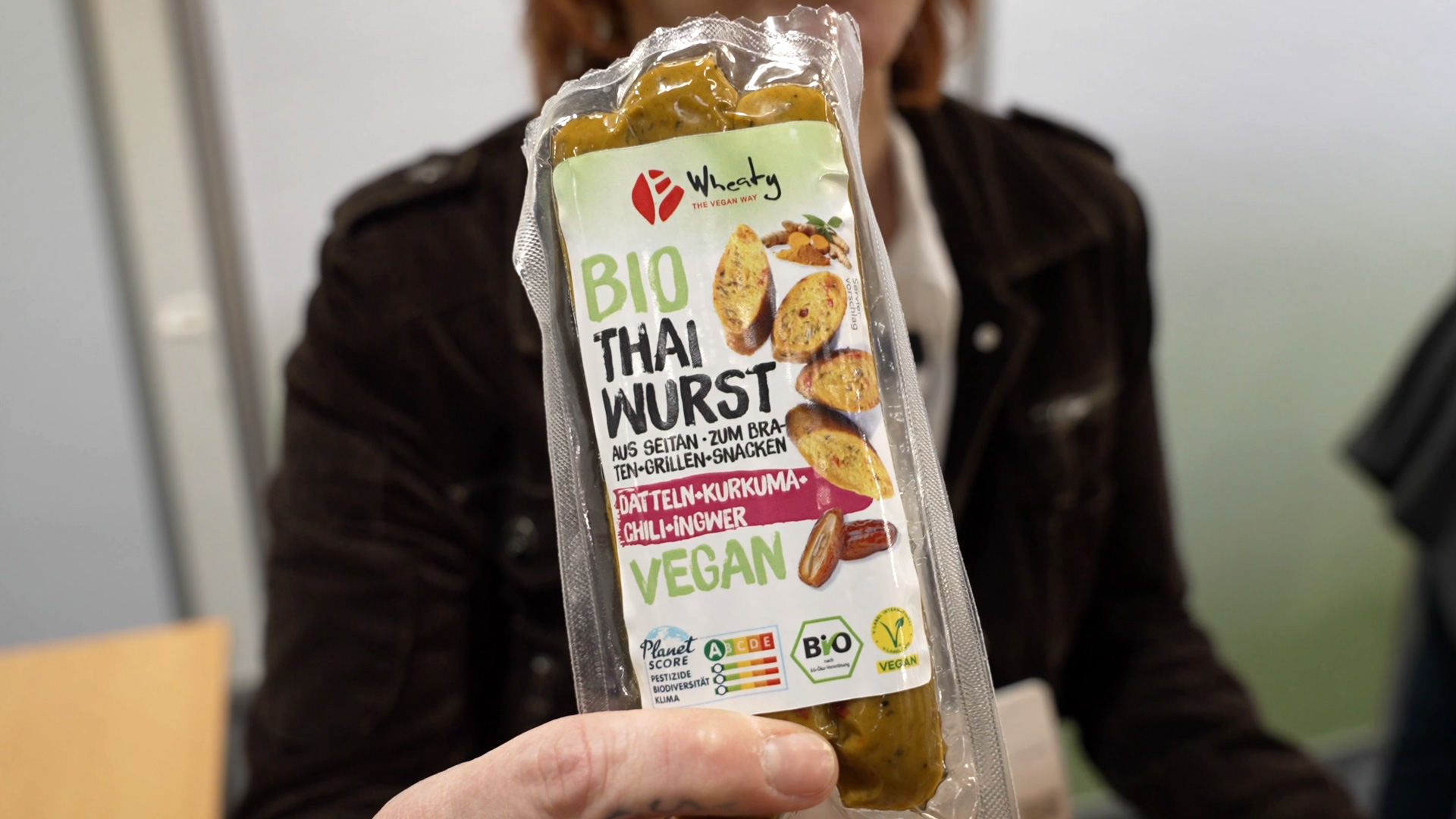 Bio Thai Wurst rein pflanzlich Wheaty Neuheit