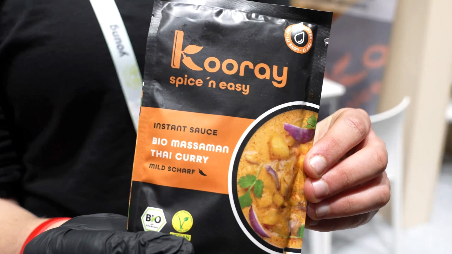 Massaman Bio Thai Curry mild scharf instant Kooray