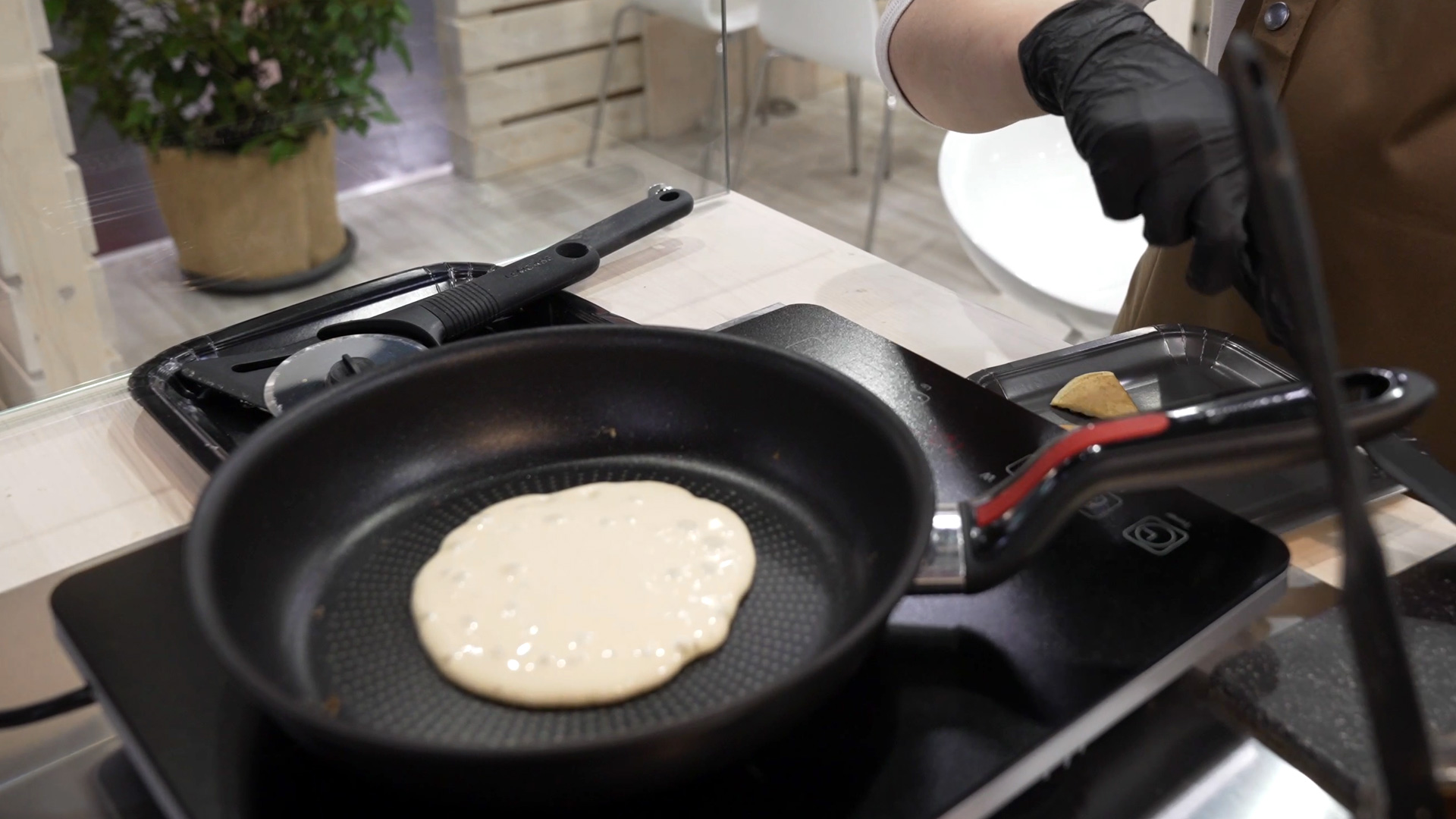 Pancakes mit veganem Eiersatz Veg Egg