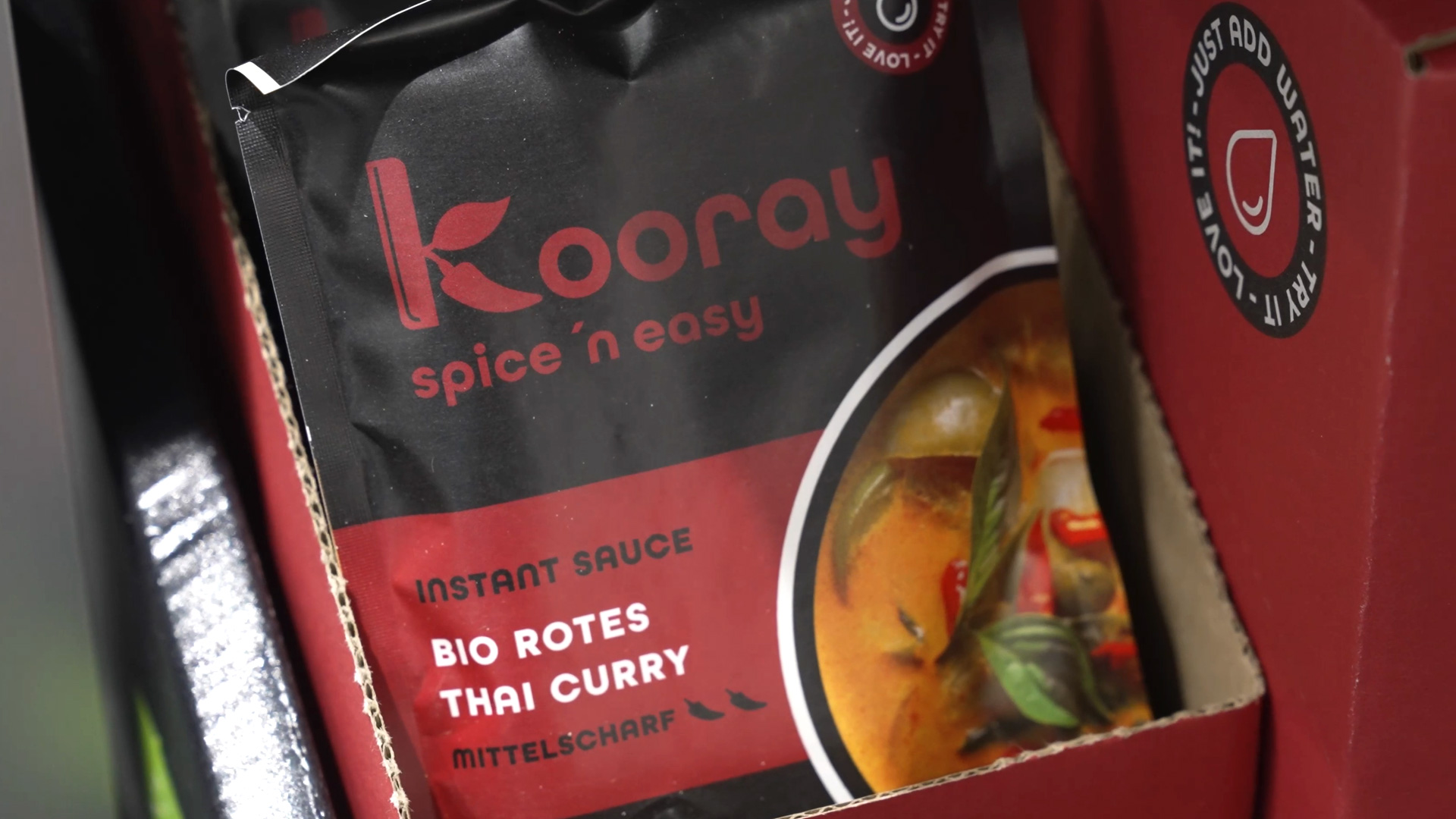 Rotes Thai Curry Bio mittelscharf Kooray