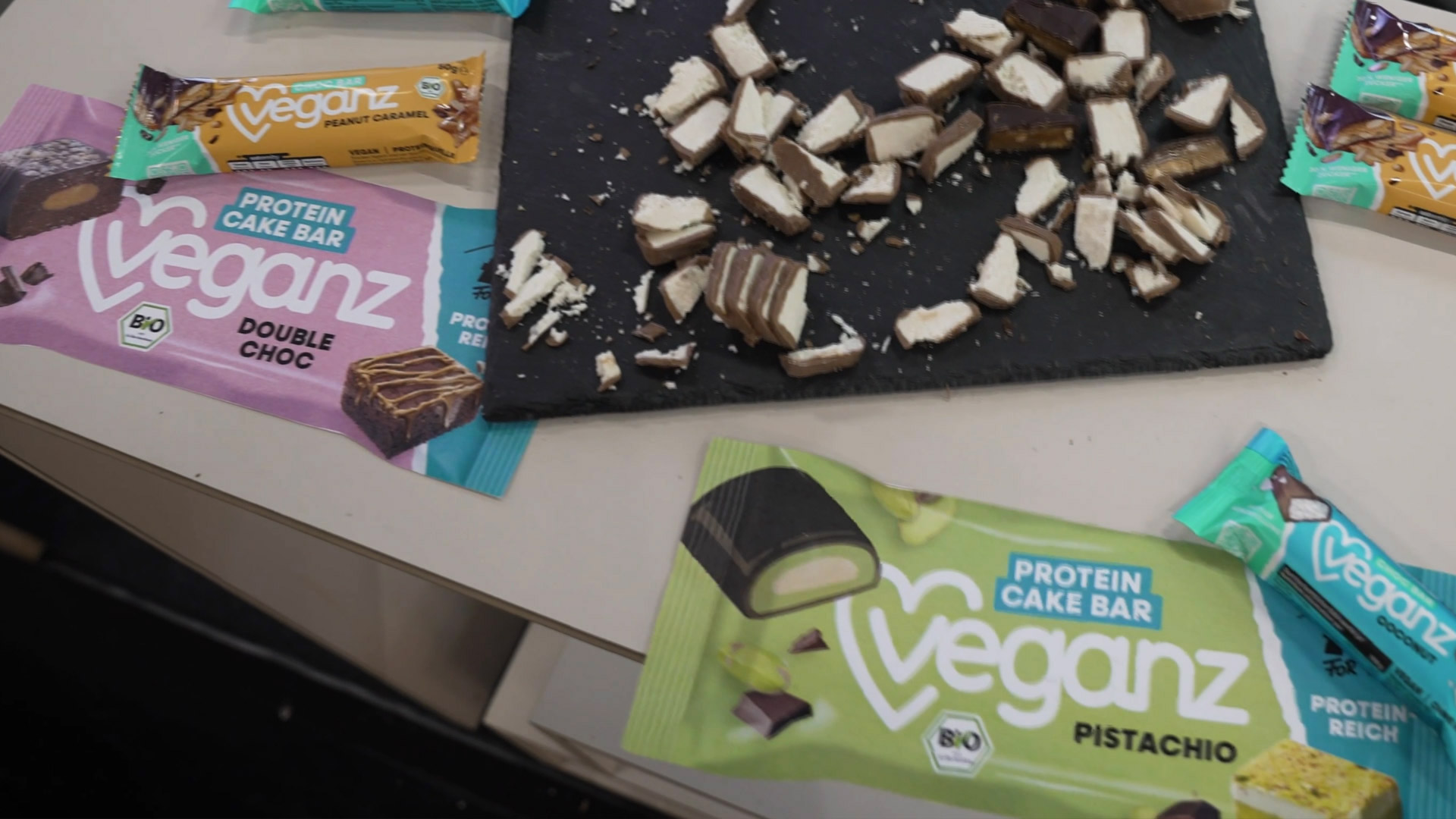 Vegane Proteinriegel Protein Cake Bar Veganz