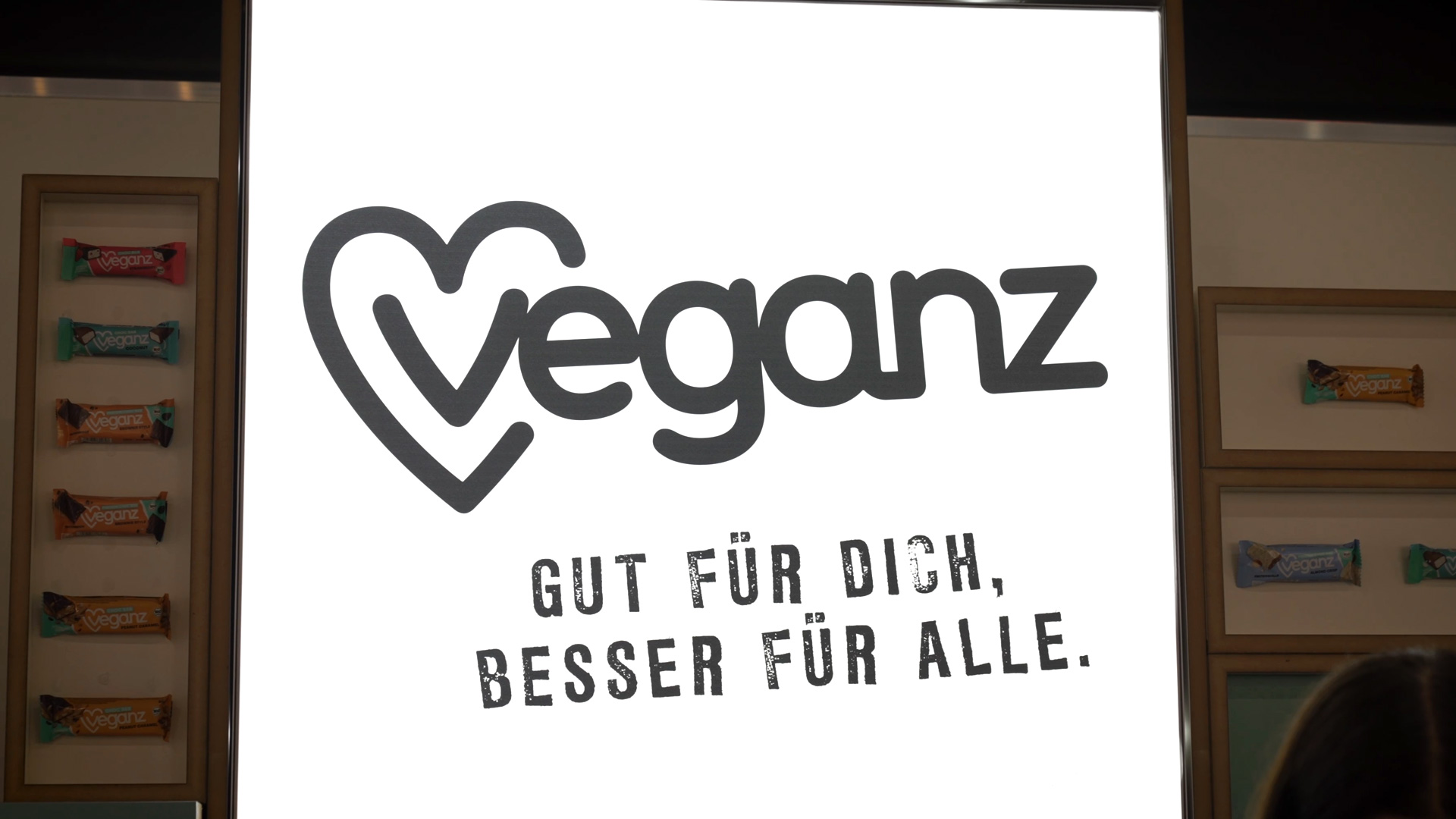 Veganz Logo Gut fuer Dich besser fuer alle