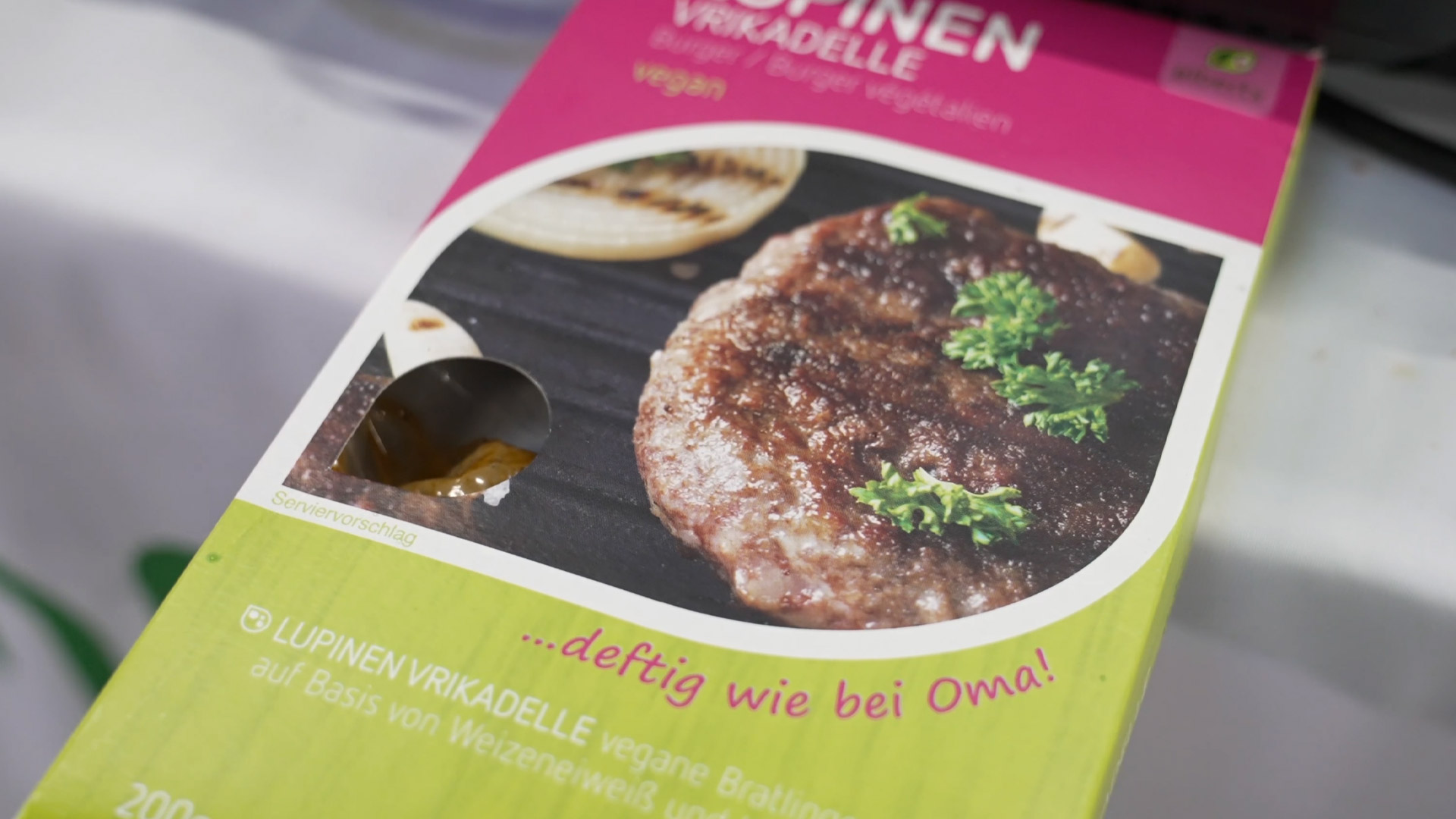 vegane Lupinen Frikadellen alberts purvegan