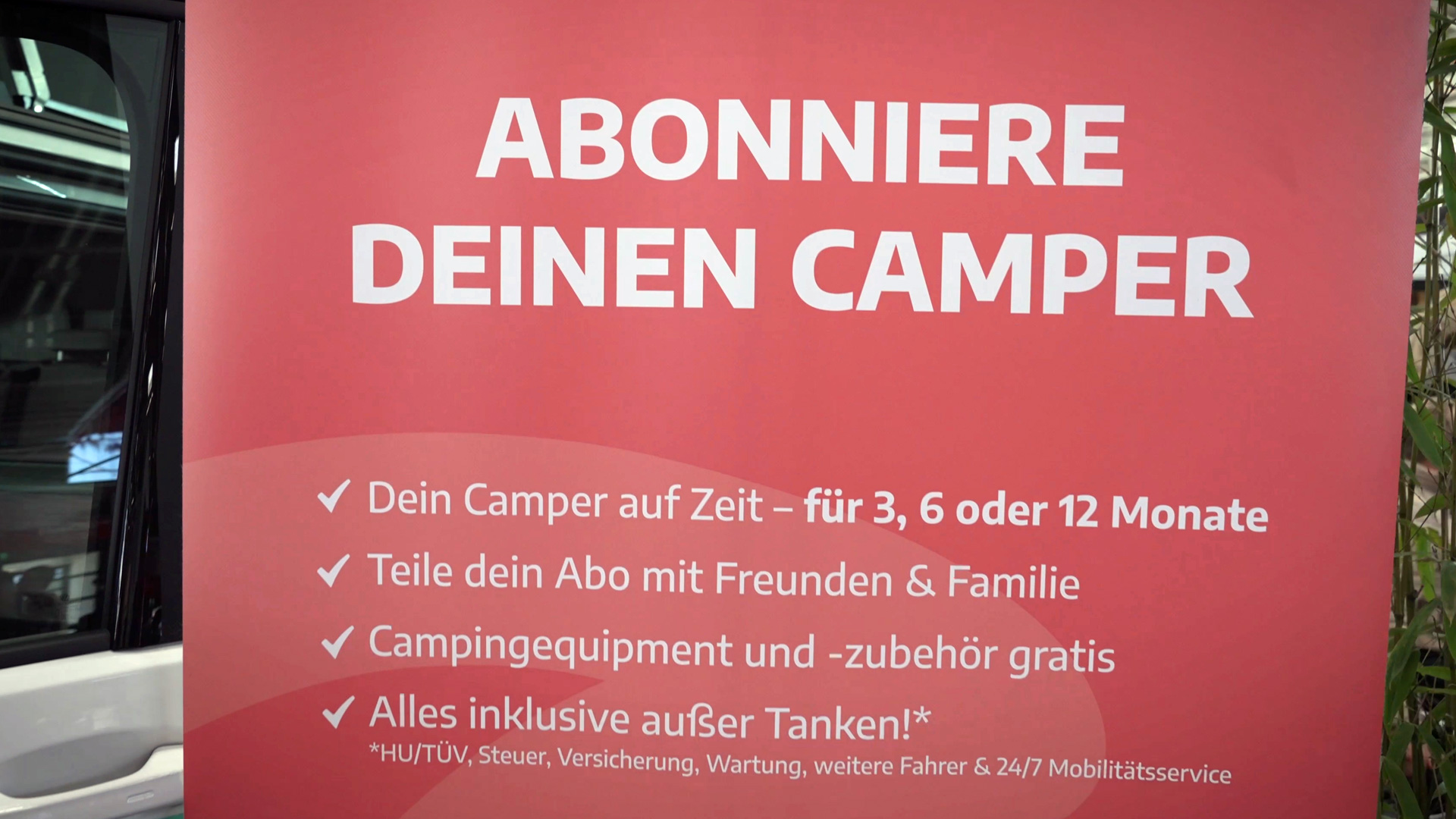 Abonniere deinen Camper Roadsurfer