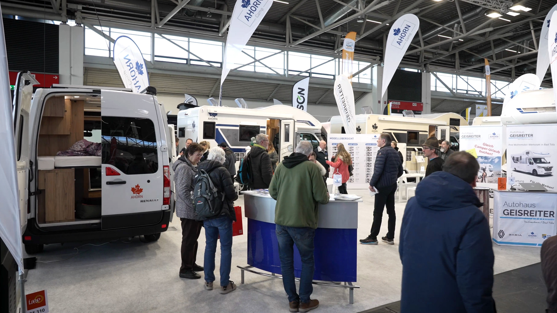 Ahorn Camper Autohaus Geisreiter Reisemesse free 2025 Muenchen