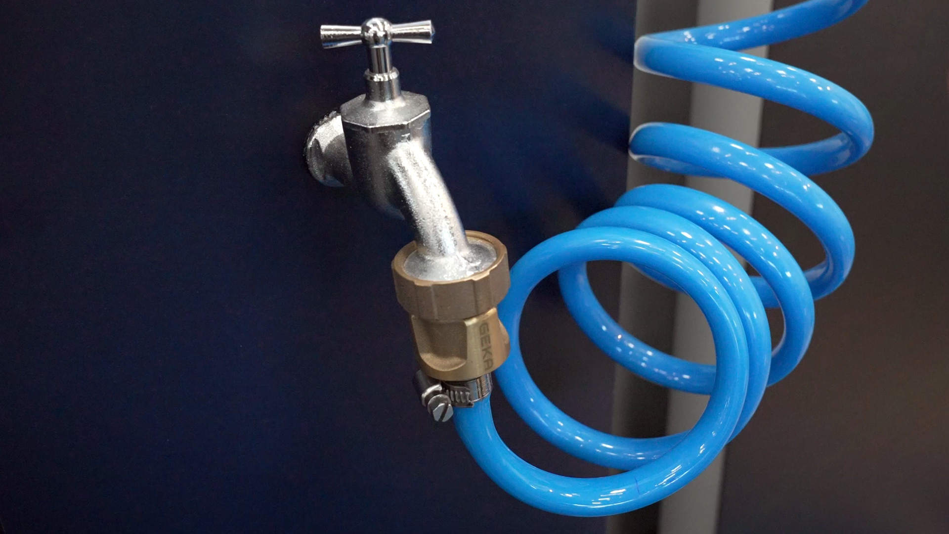 Befuellung Wassertank mit Filtration durch Alb Entry