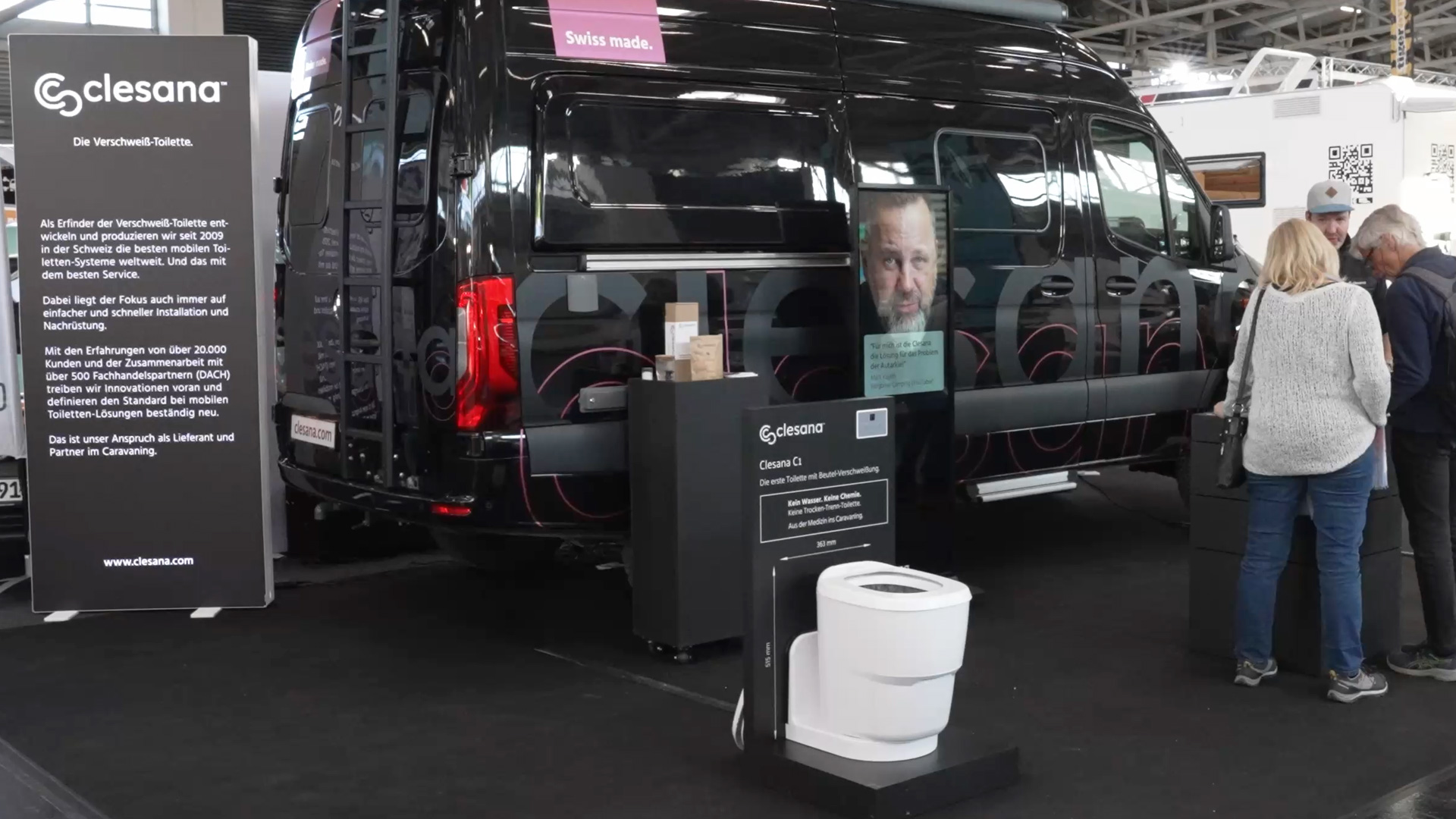 Clesana mobile Toilettensysteme Reisemesse free 2025 Muenchen