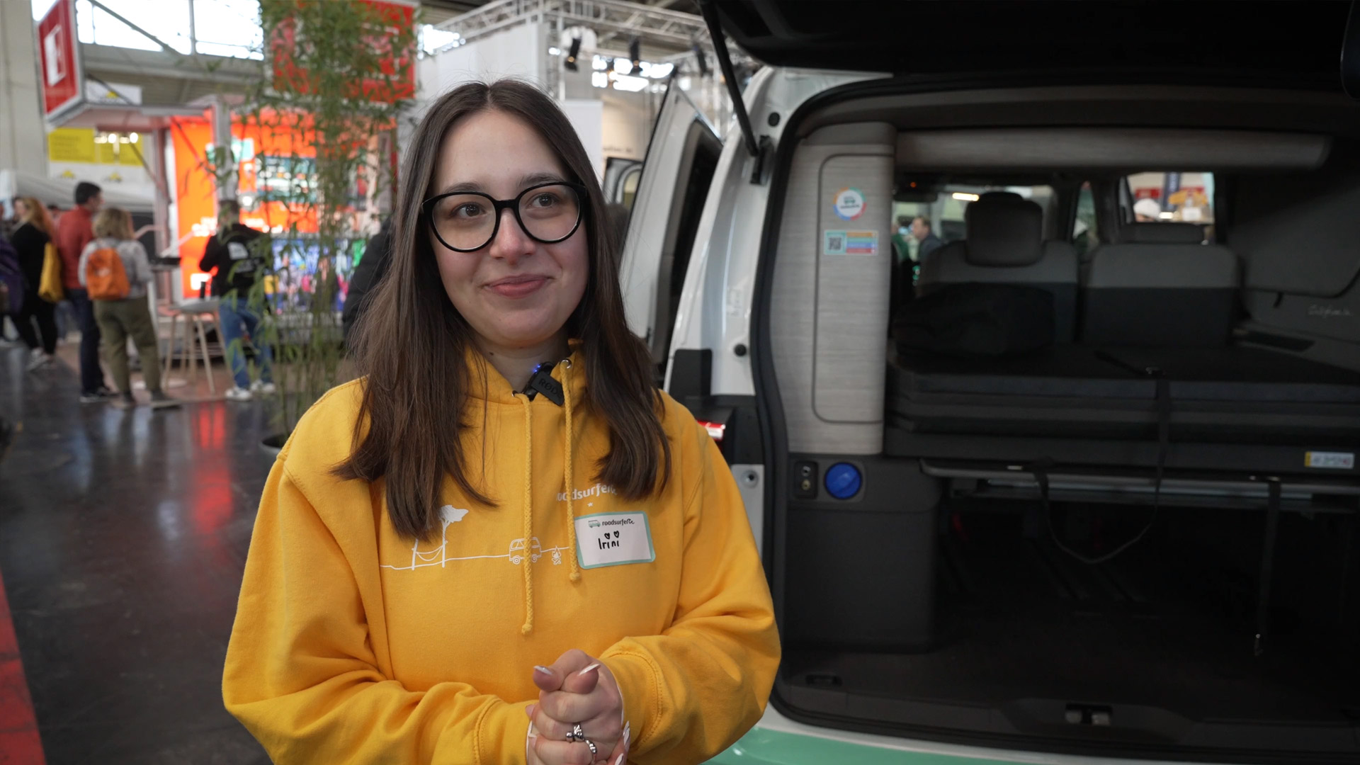 Interview Roadsurfer Camper Irini Tsakouridis free 2025 Muenchen