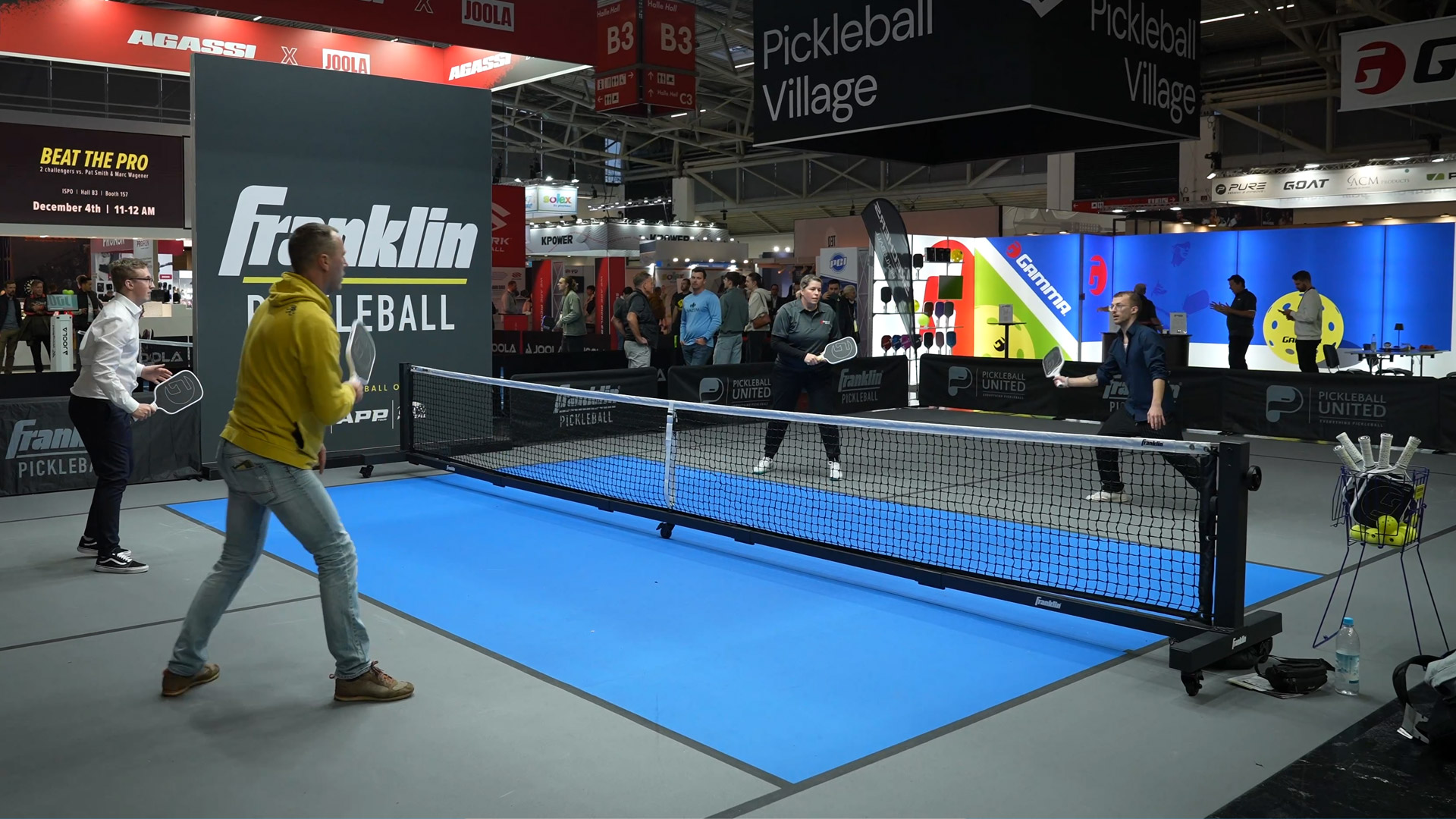 Pickleball Spielfeld