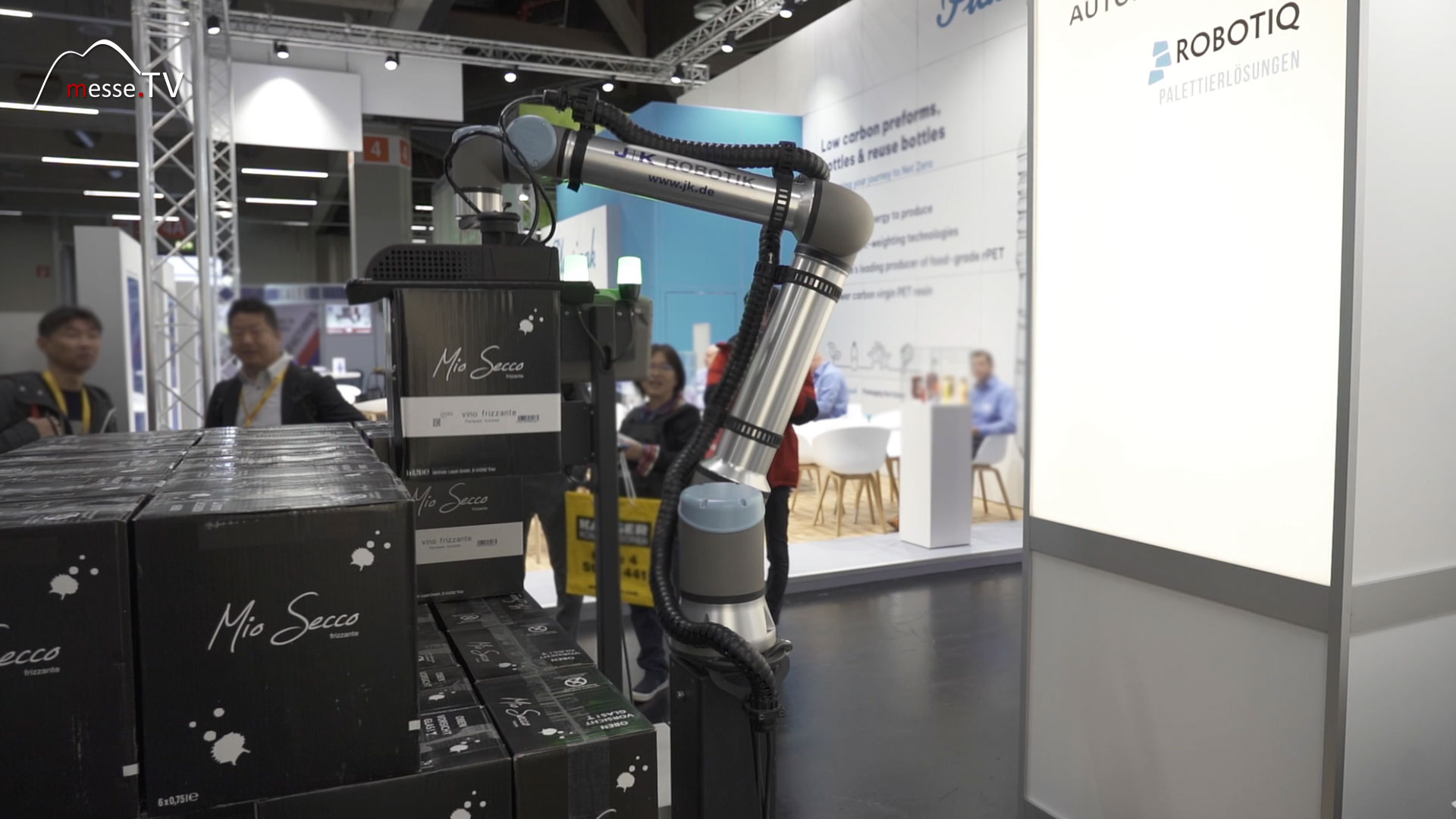 JUGARD KUENSTNER robotic palletizing solutions BrauBeviale 2023