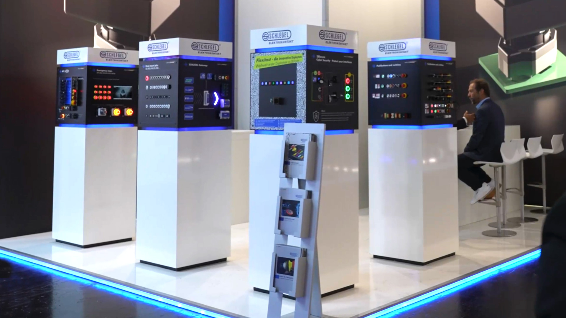 innovations schlegel electrical contact booth electronica 2024