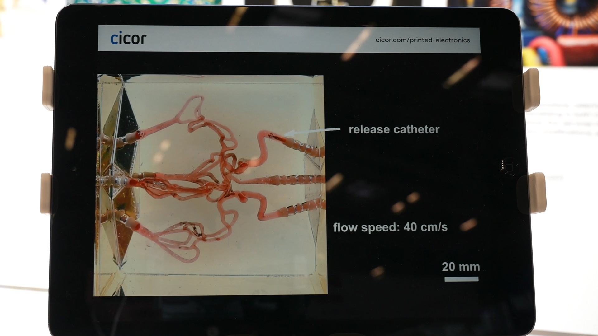 innovative catheter with integrated sensor cicor