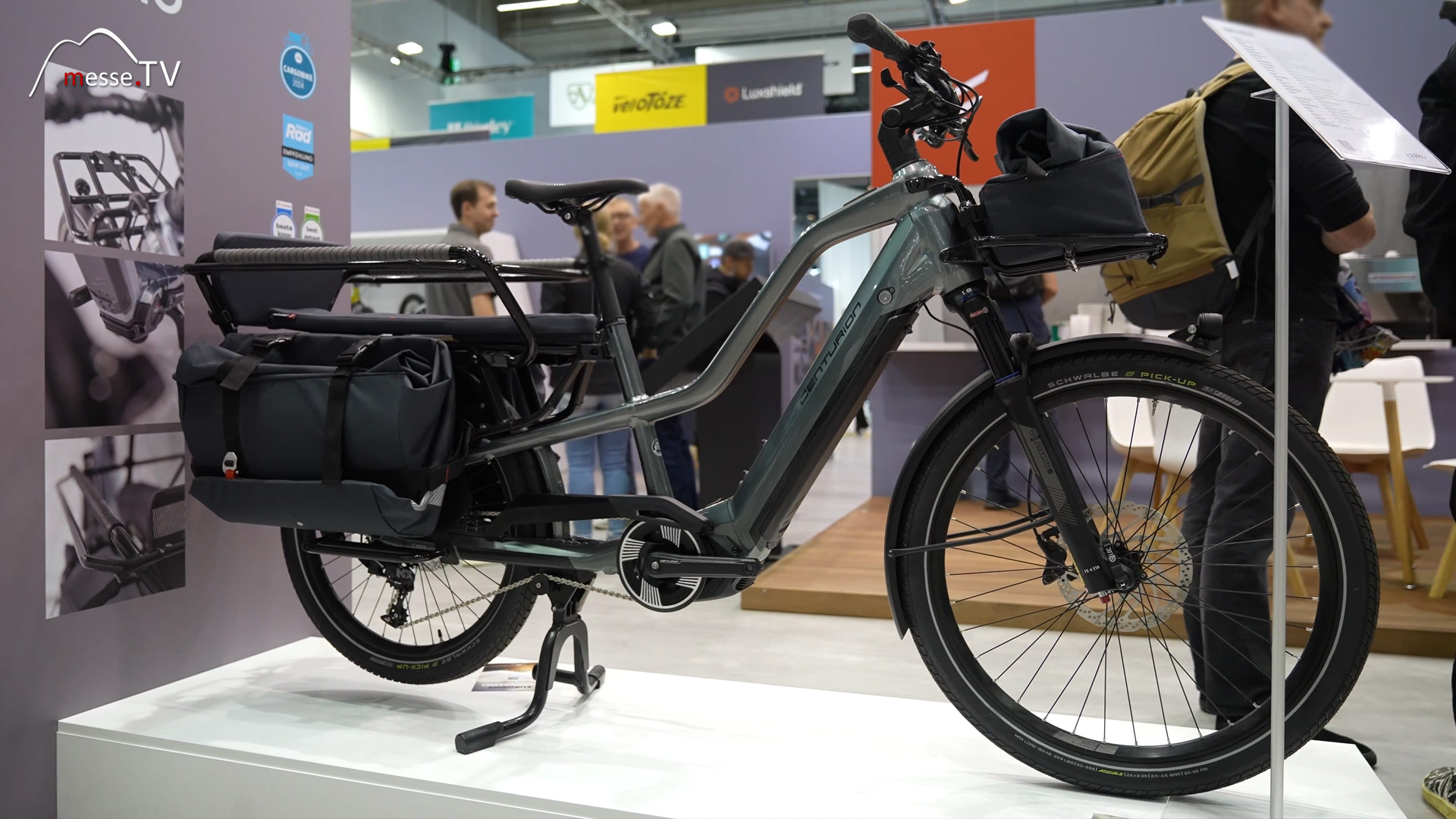 longtail cargo bike versatile vario centurion