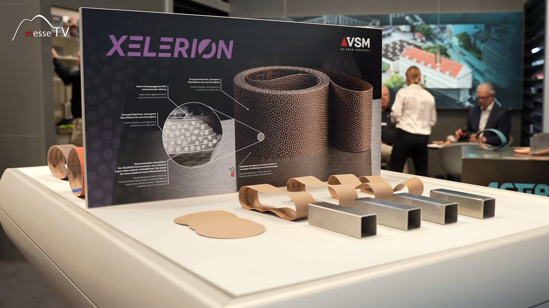 fine abrasives xelerion vsm euroblech 2024 hannover exhibition center