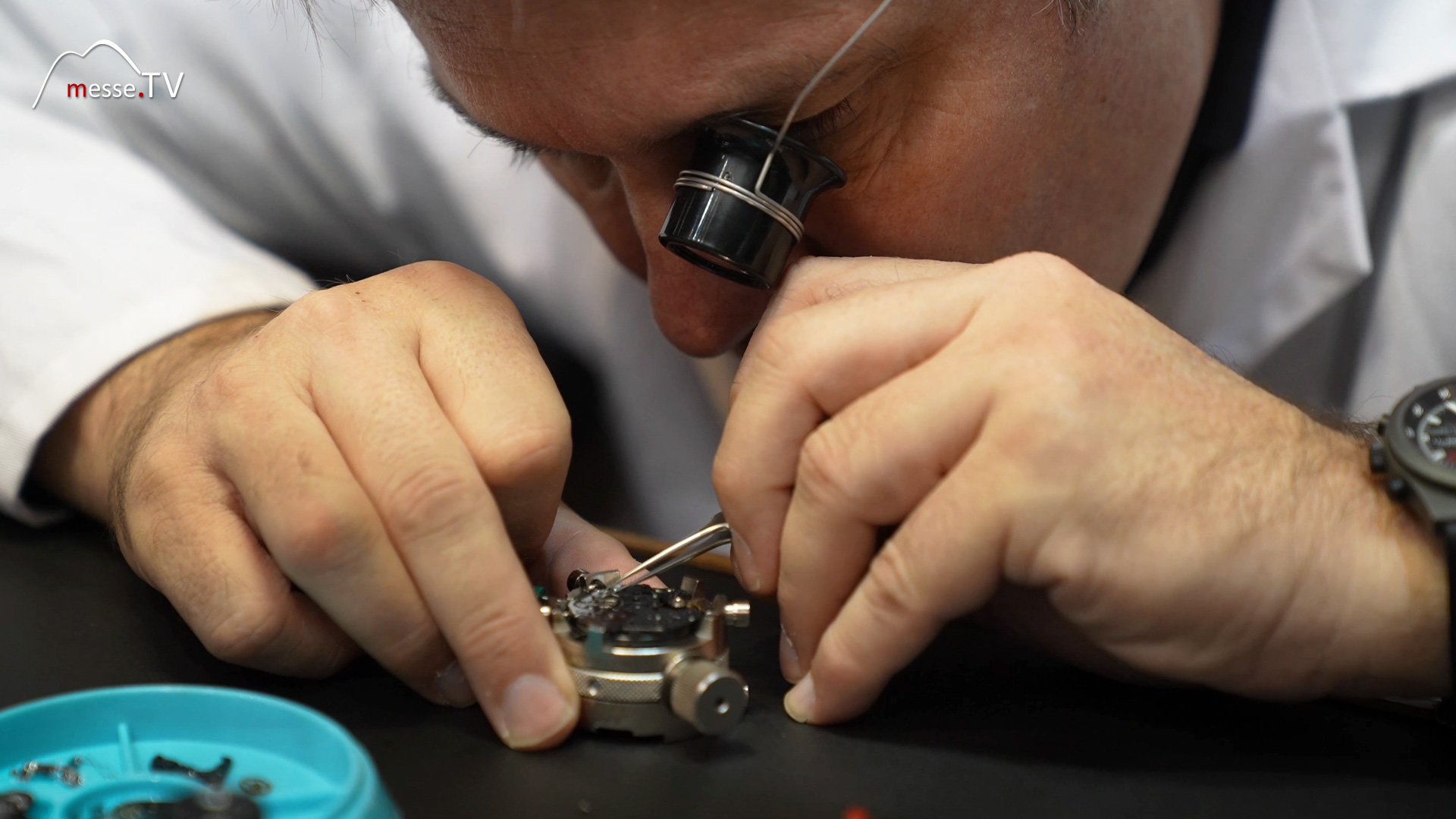 assembly process watch movement porsche design