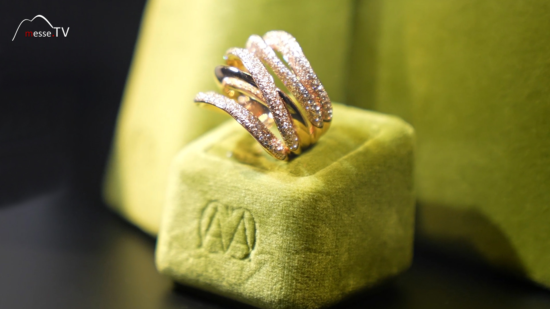 firenze pave ring diamonds annamaria cammilli