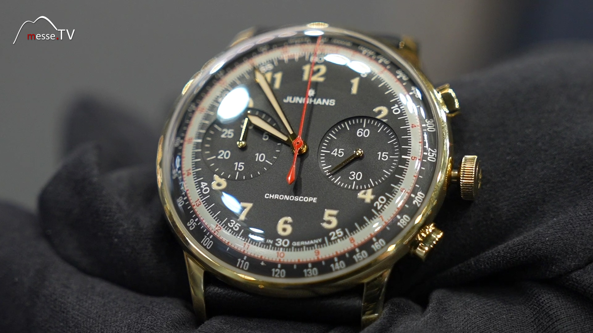 meister telemeter tachymeter chronograph junghans munich tradefair