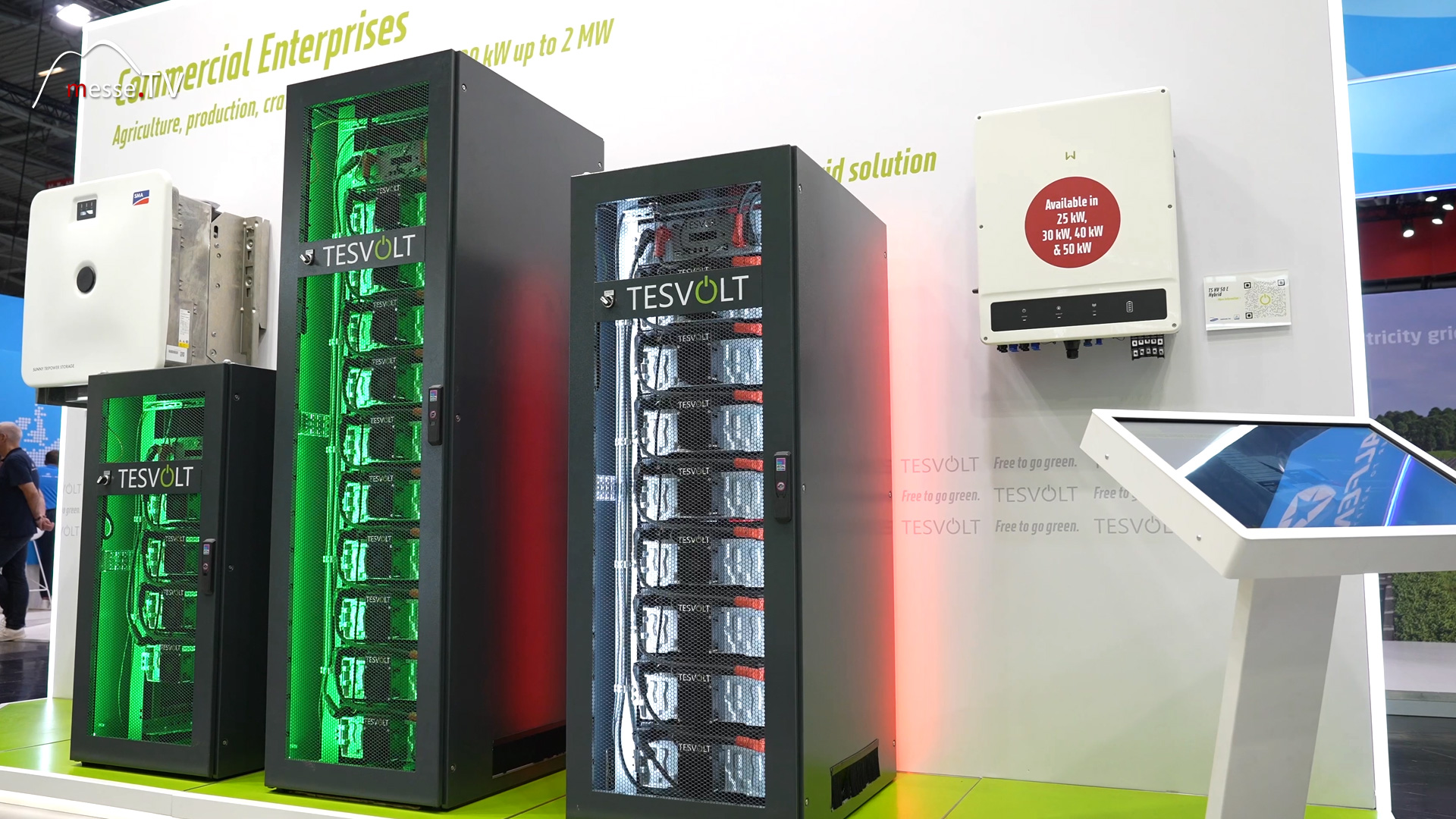 battery storage industry trade 350 kwh tesvolt ag