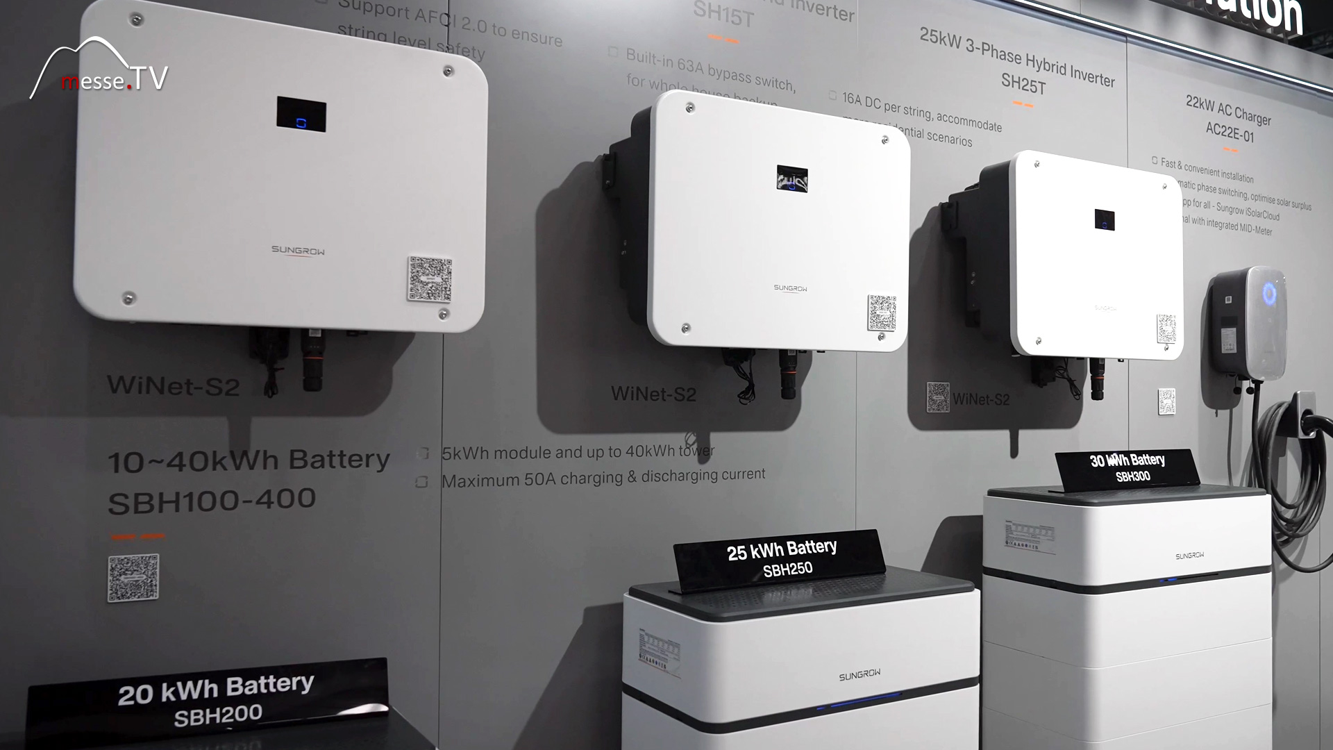 sht series inverters power storage modules intersolar europe 2024