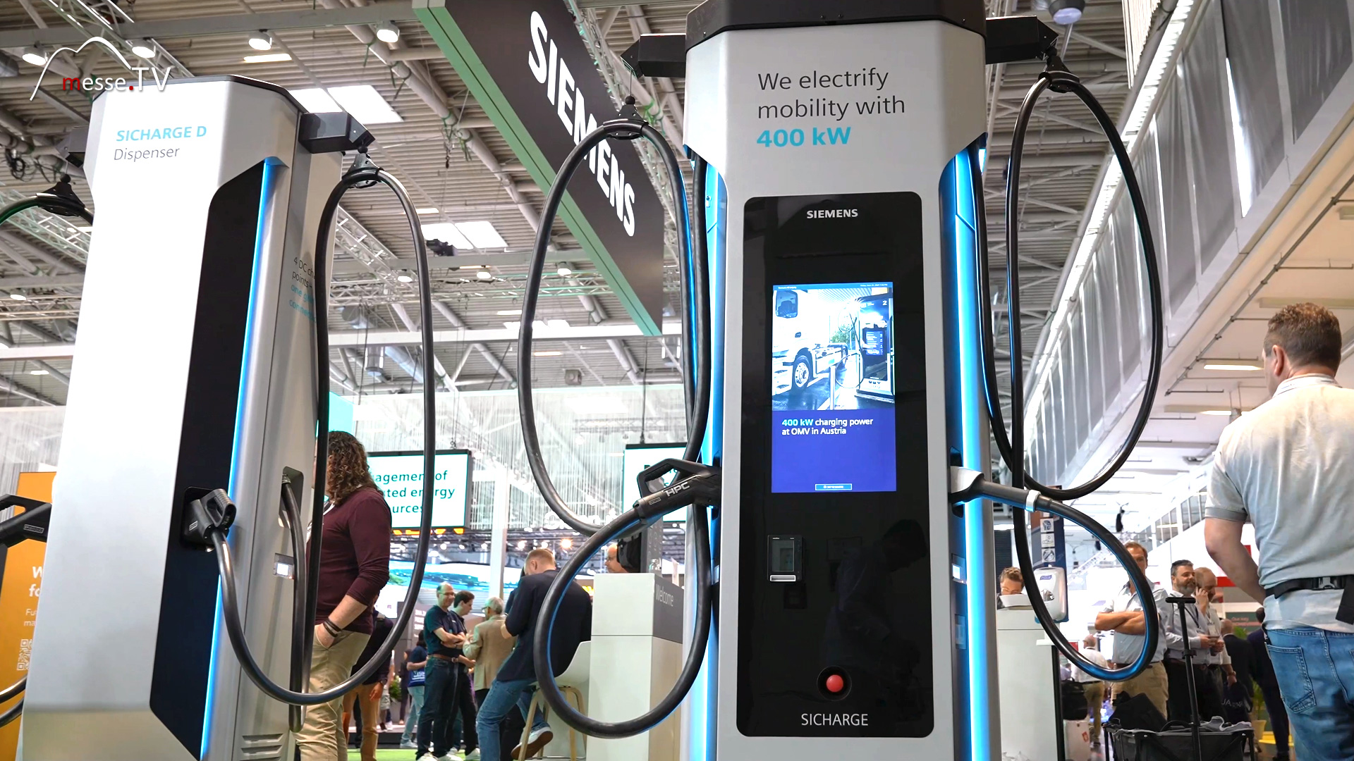 sustainable innovations charging stations and inverters for the smarter e trade fair siemens