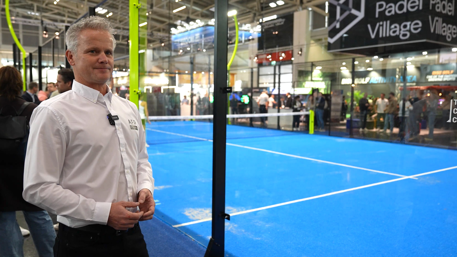 Interview AFP Courts Stefan Dittrich ISPO Munich 2024