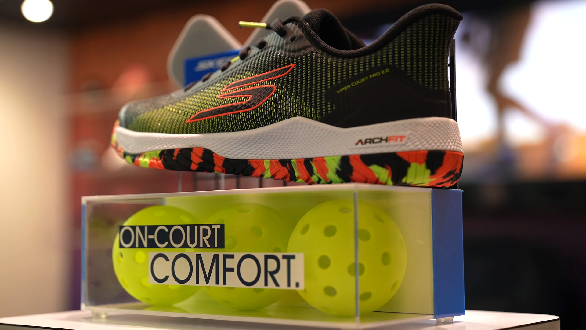 innovative sports shoe viper court pro 2 0 pickleball padel skechers