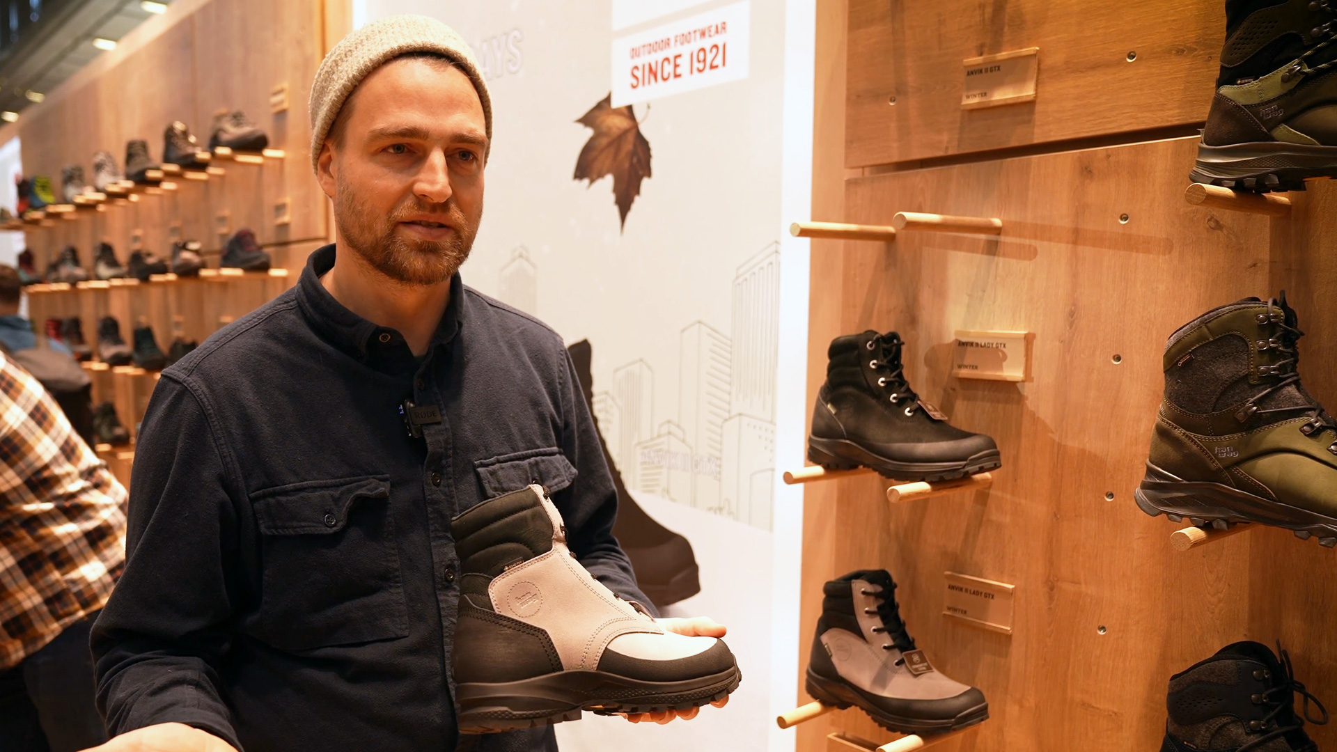 interview hanwag anvik winter boot christoph huehnerbein ispo 2024 munich