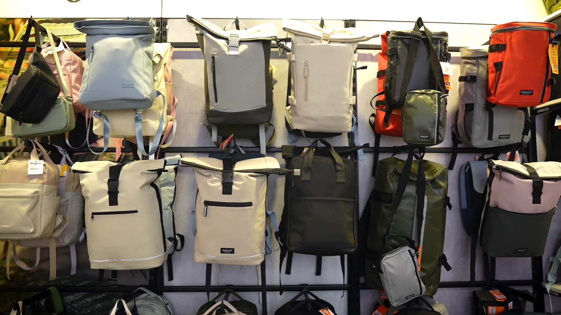 new collection backpacks and bags from beagles originals ispo 2024