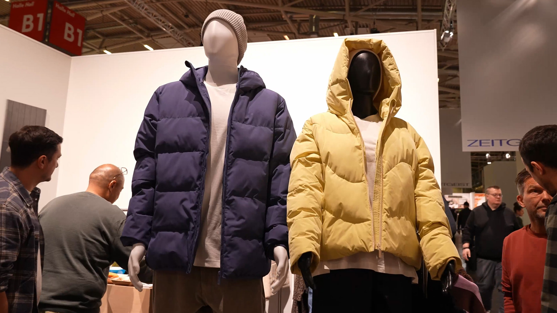 new collection model label mazine fair ispo 2024