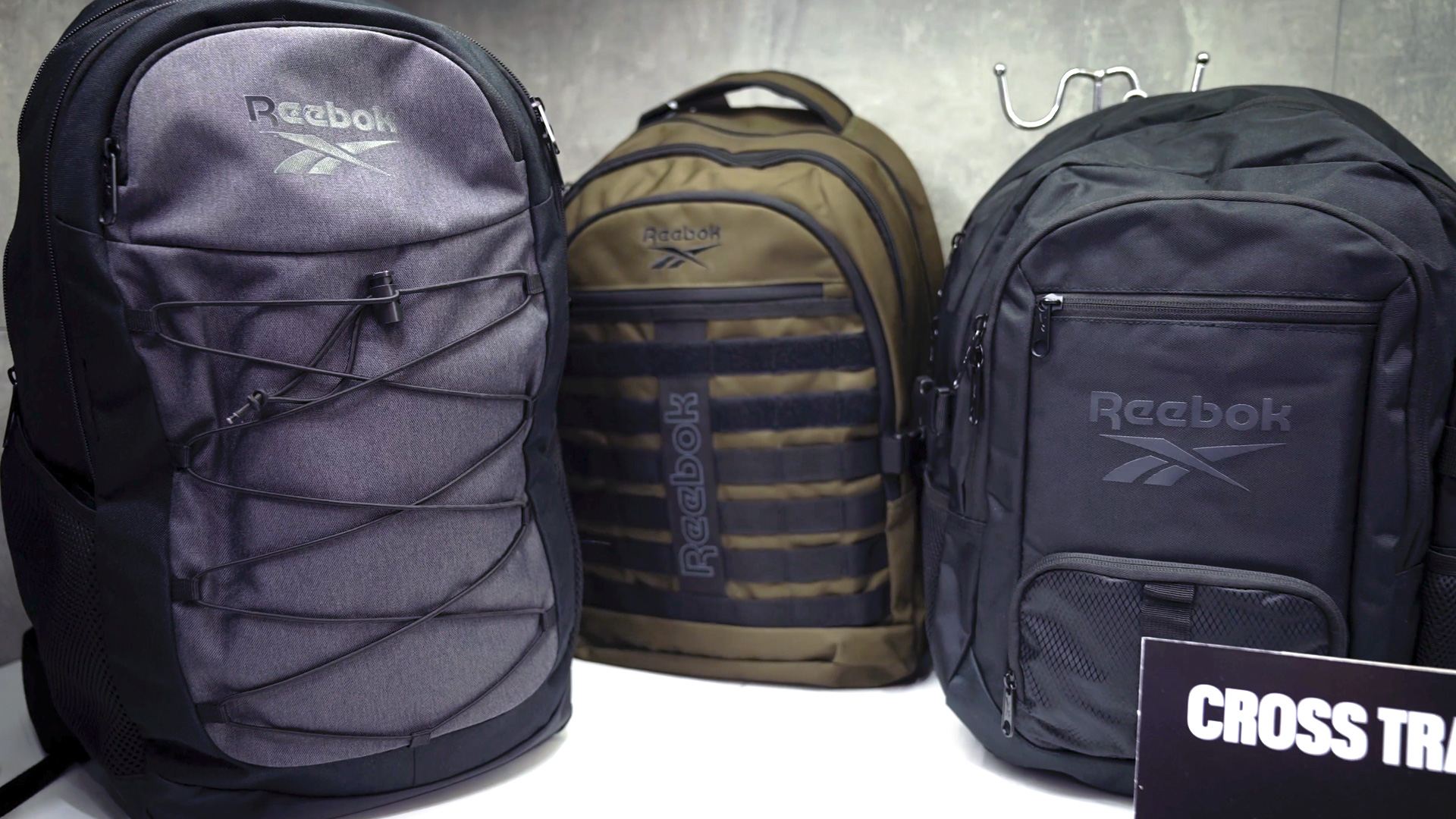 reebok backpacks ispo munich