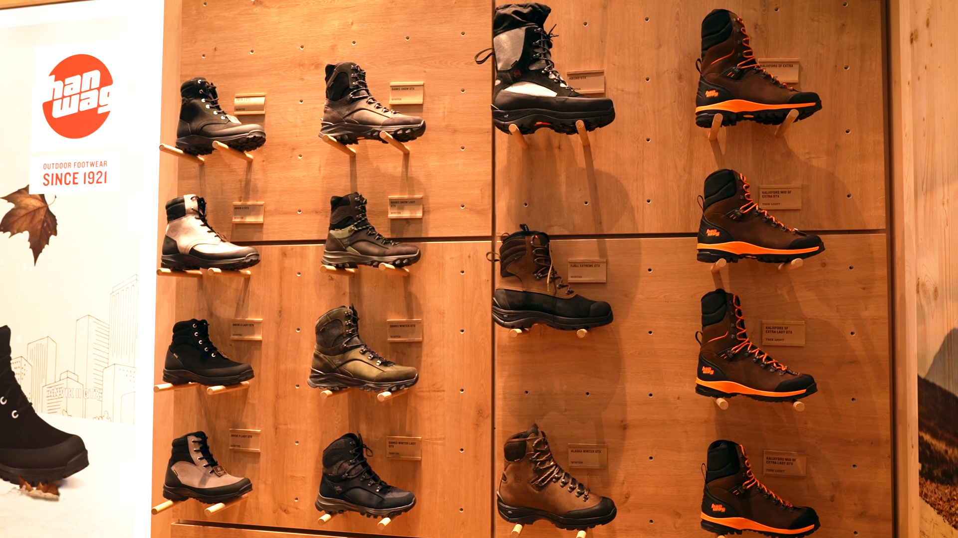 shoe collection hanwag sports fair ispo munich