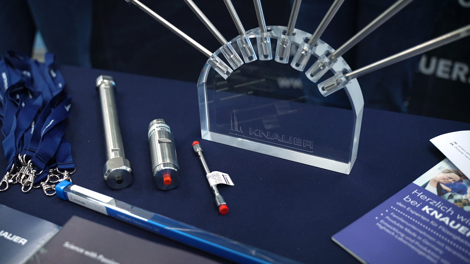 laboratory instruments knauer trade fair lab supply hamburg