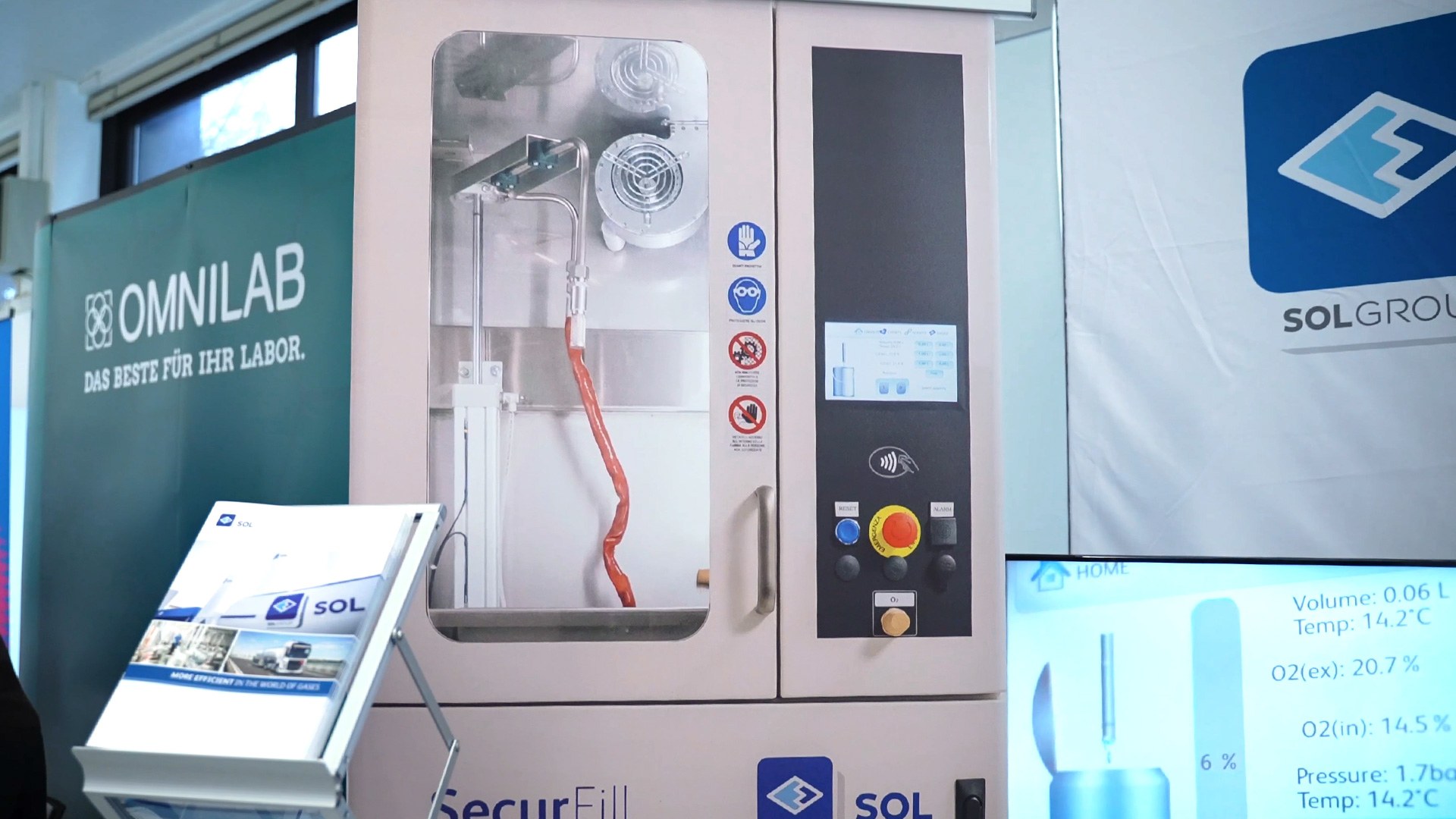 securfill automatic safe filling of liquid nitrogen containers sol group