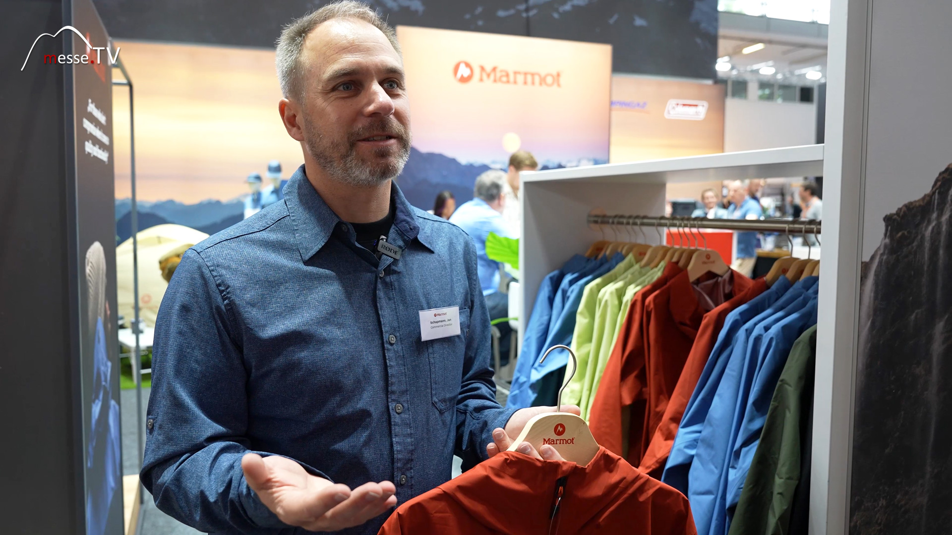 jan schapmann commercial director marmot munich tradefair