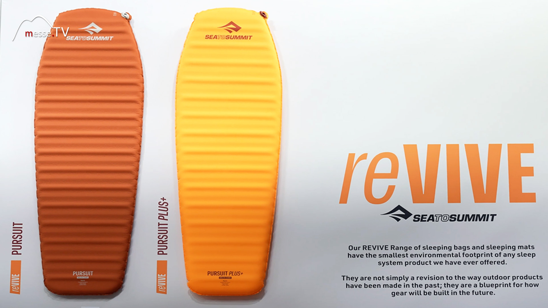 revive self inflating sleeping mat camping pad sea to summit