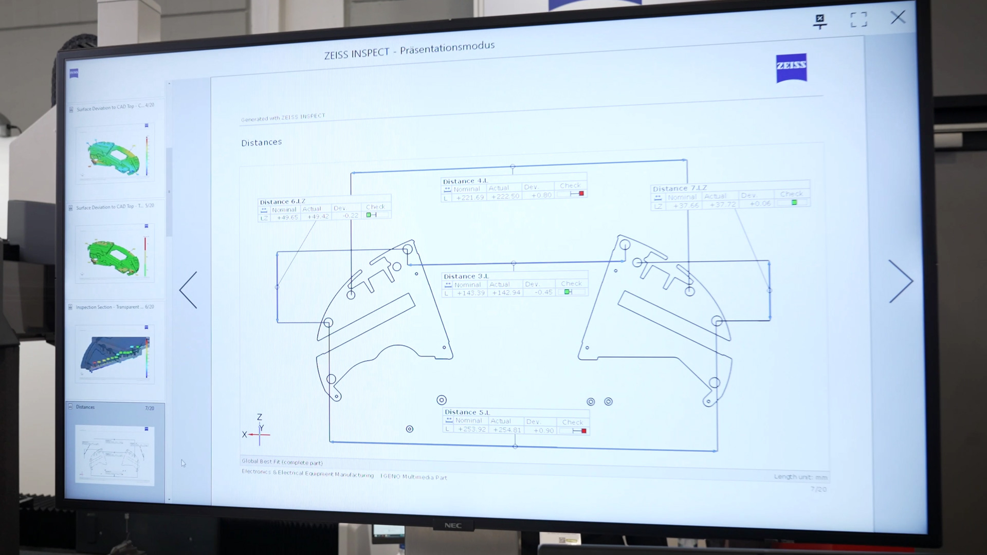 inspection of the smallest precision parts to measurement of large structures