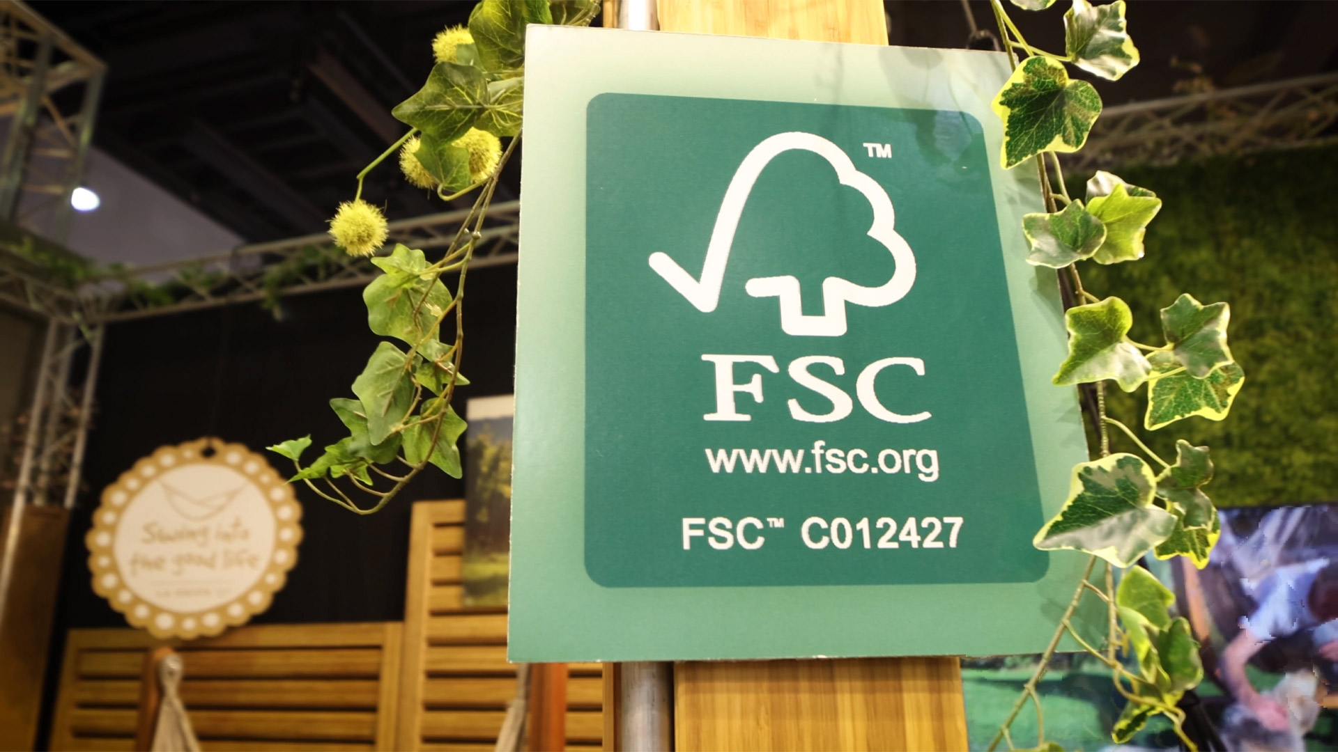 fsc certified frame hanging chair la siesta