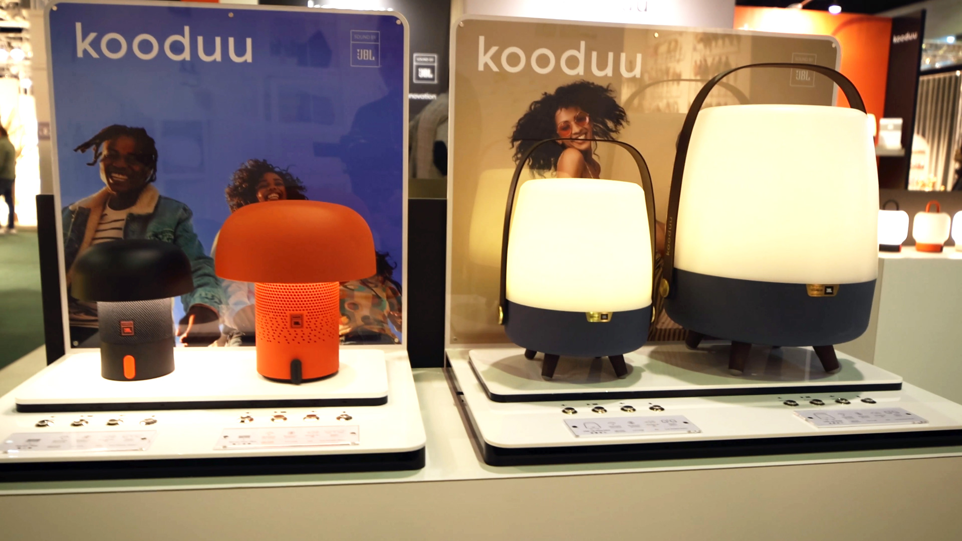 koduu lamps with jbl speakers