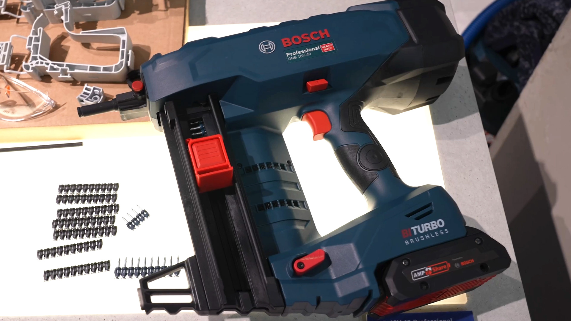 bosch battery nailer for electricians and installers with eta certification