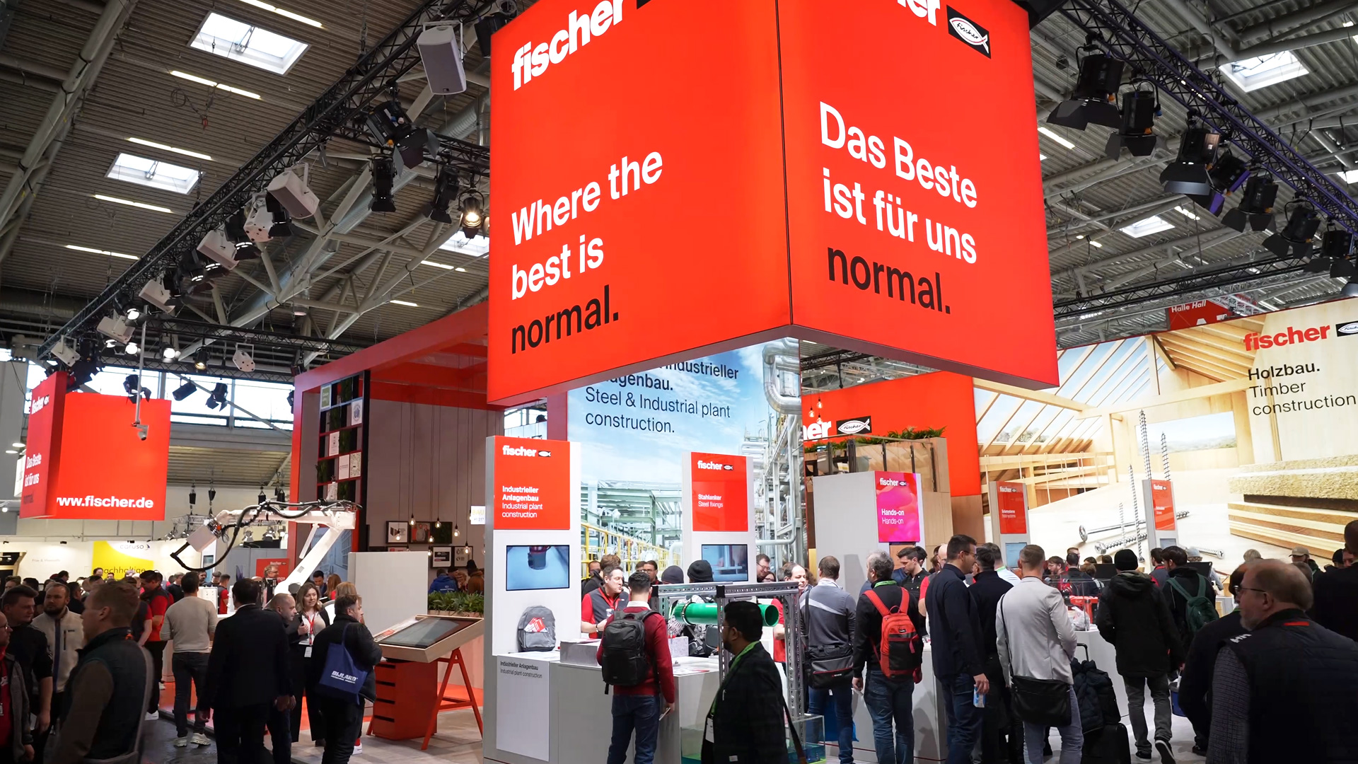 fischer innovations 2025 bau trade fair munich