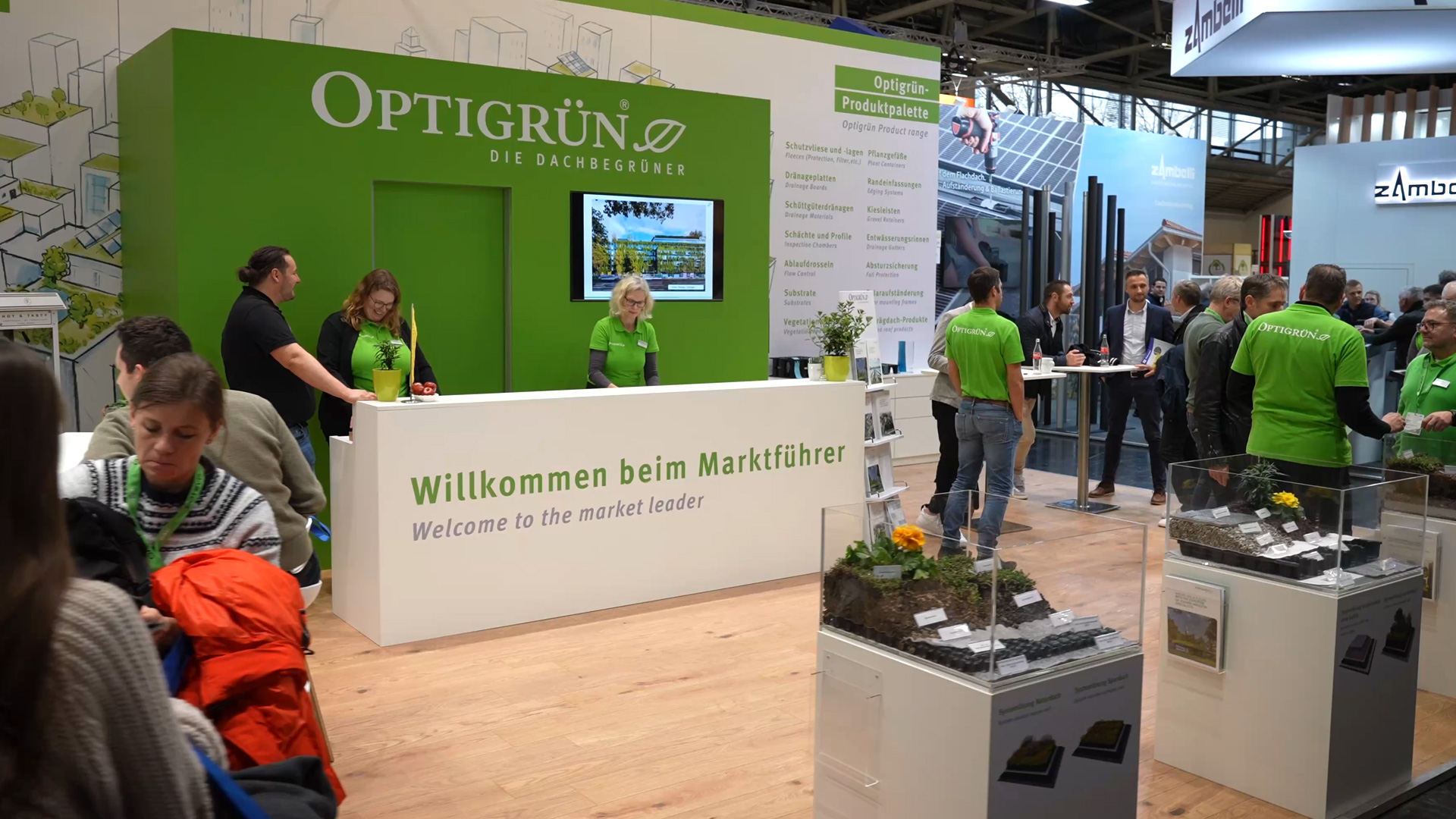 innovations 2025 optigreen roof greening fair bau munich