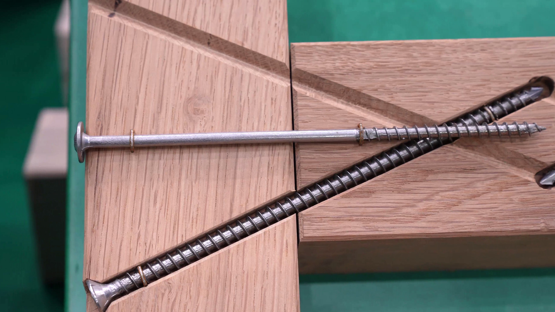 spax partially threaded and fully threaded screws for structural stabilization