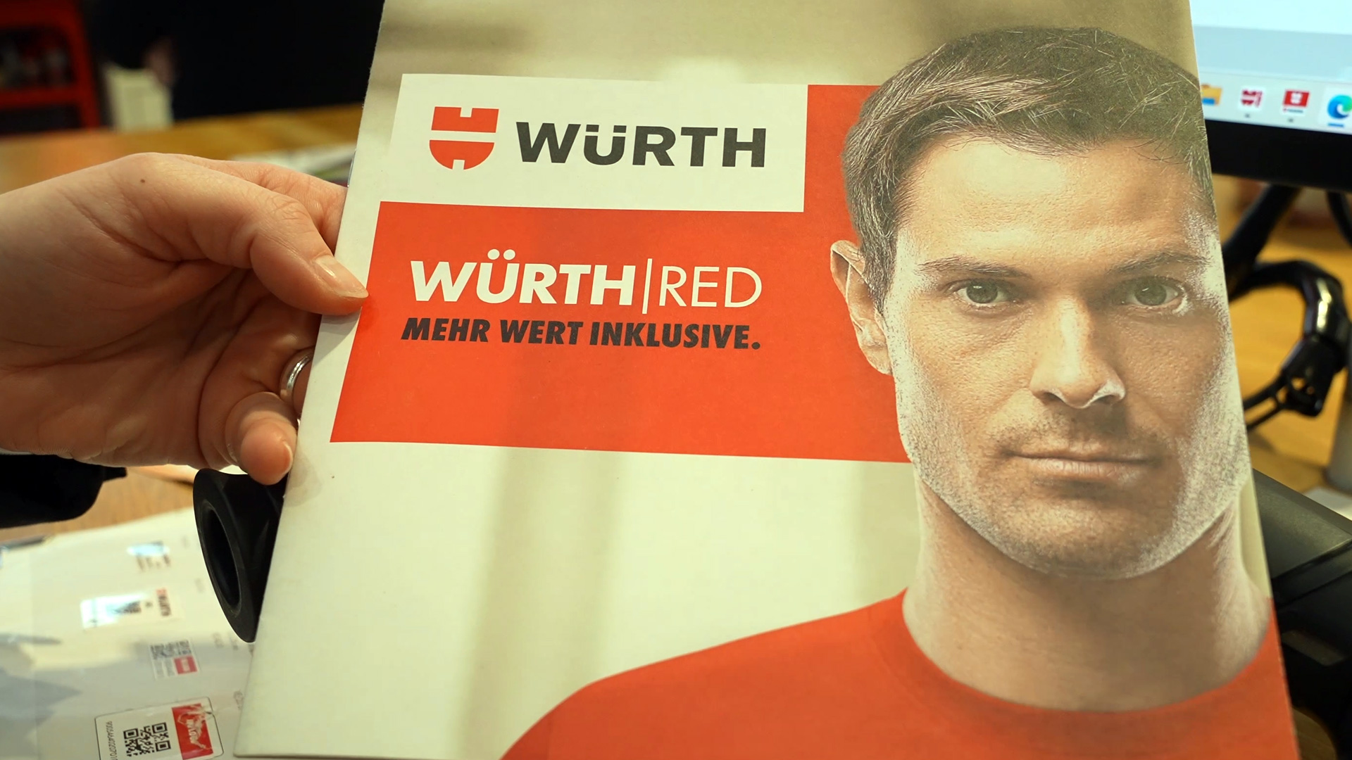 wuerth red premium service for the construction site