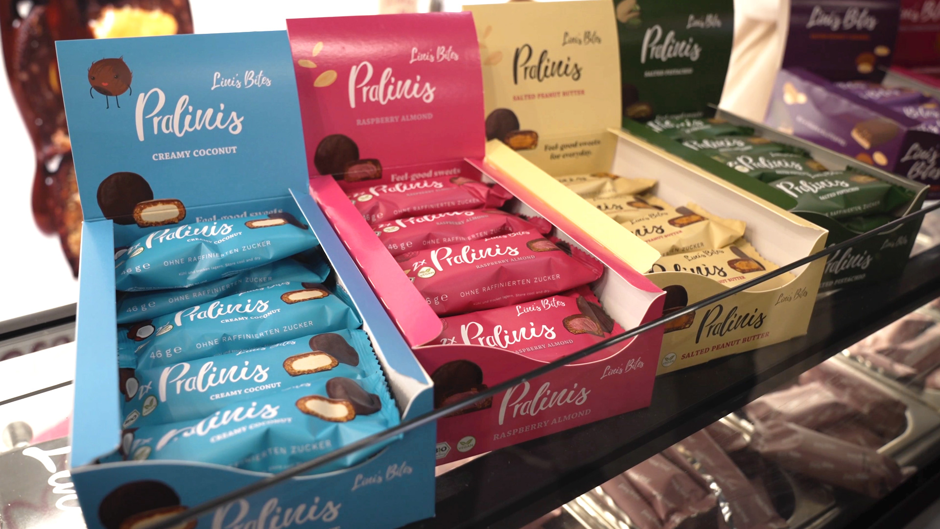 pralinis vegan chocolates